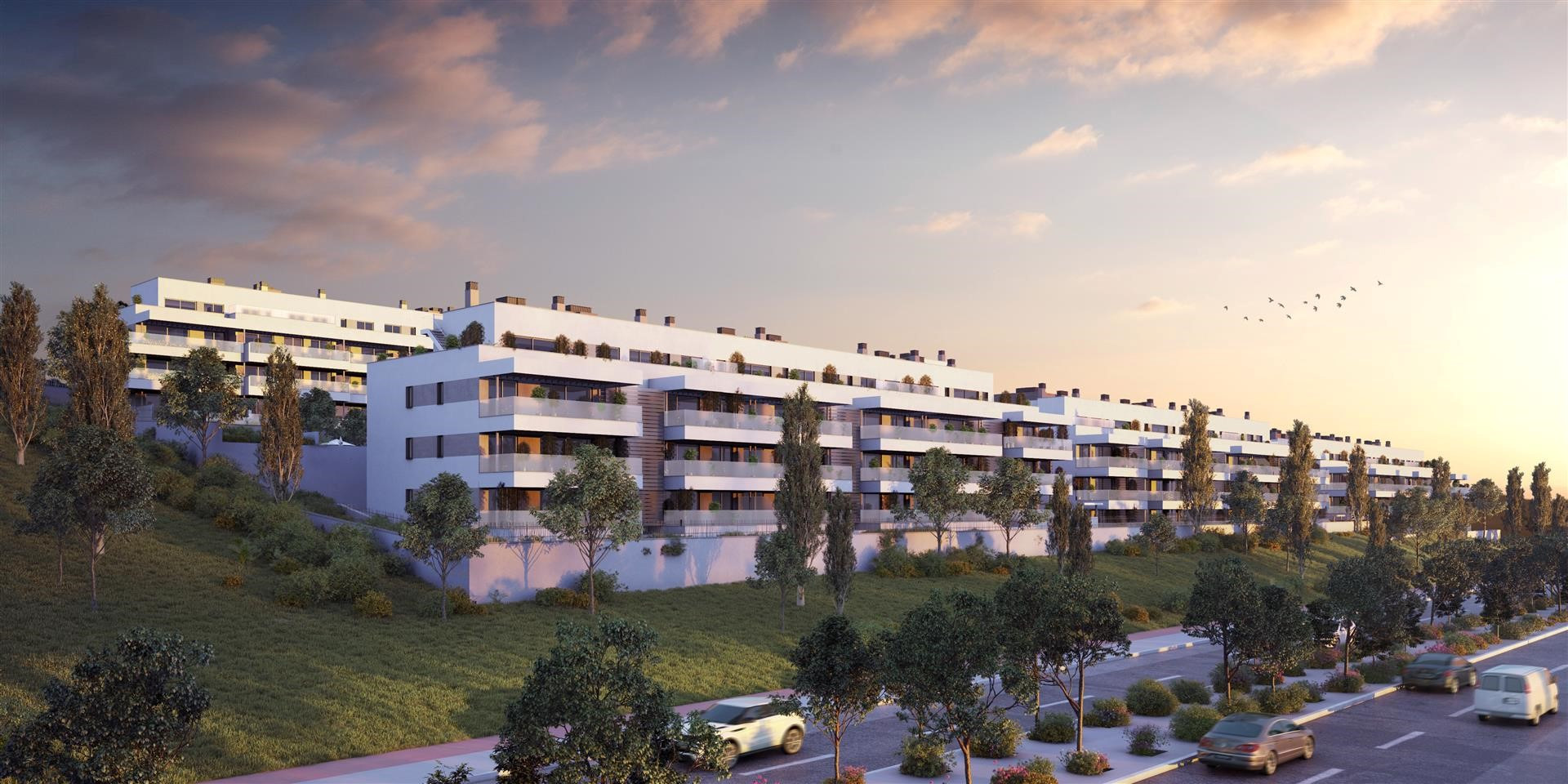 Bright brand new apartment in La Cala de Mijas