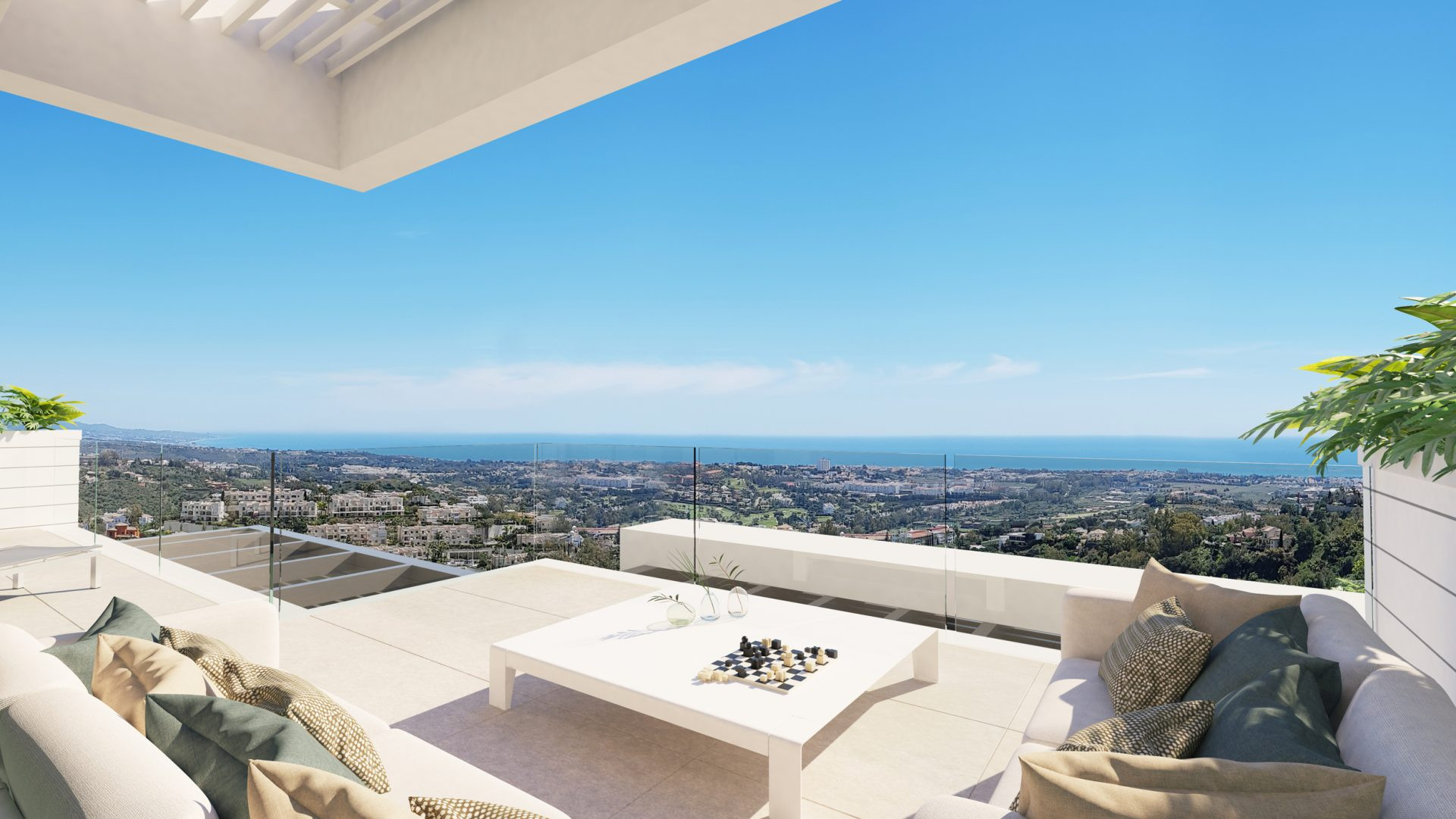 Luxury development of apartments and penthouses in Benahavis