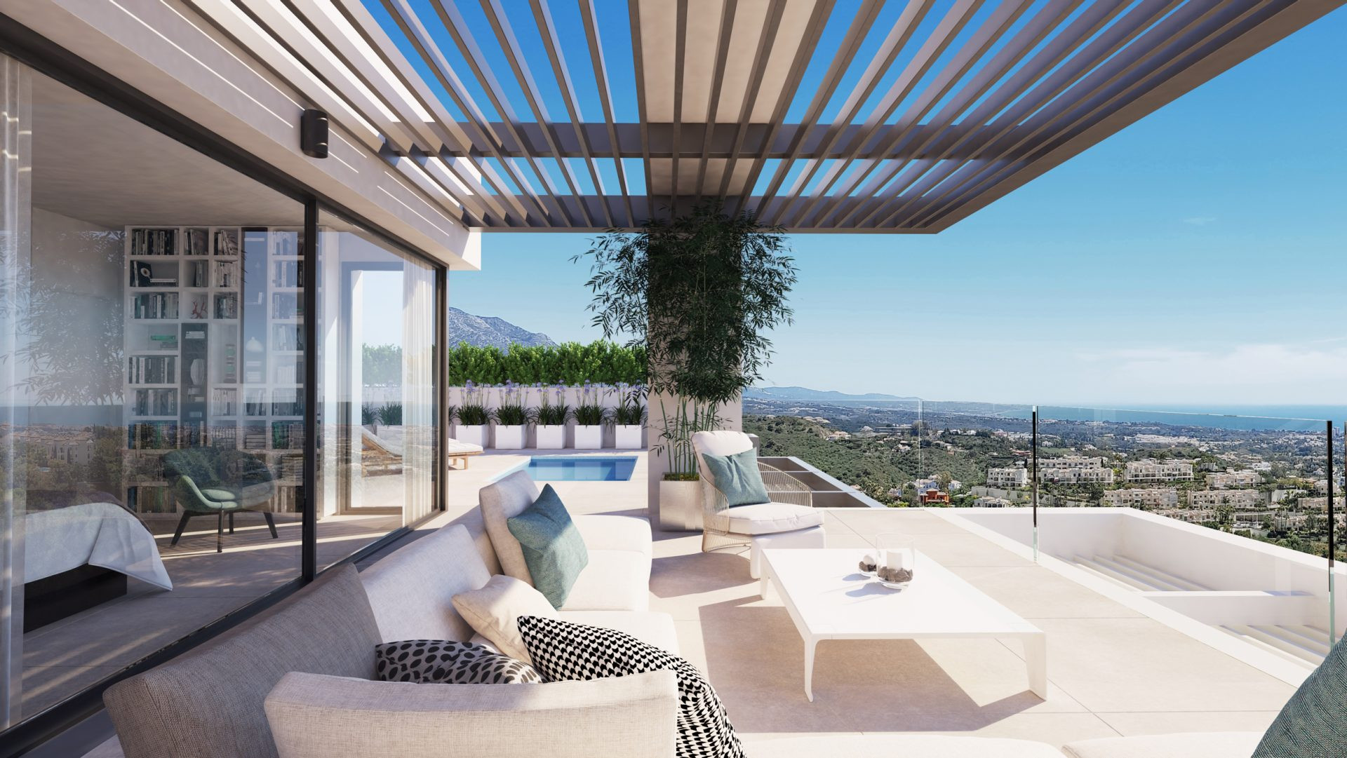 Luxury development of apartments and penthouses in Benahavis