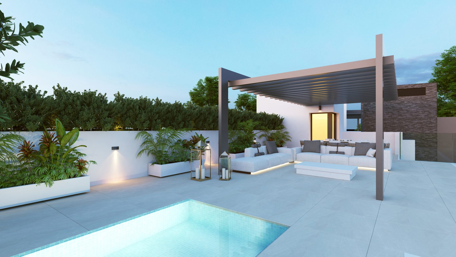 Luxury development of apartments and penthouses in Benahavis