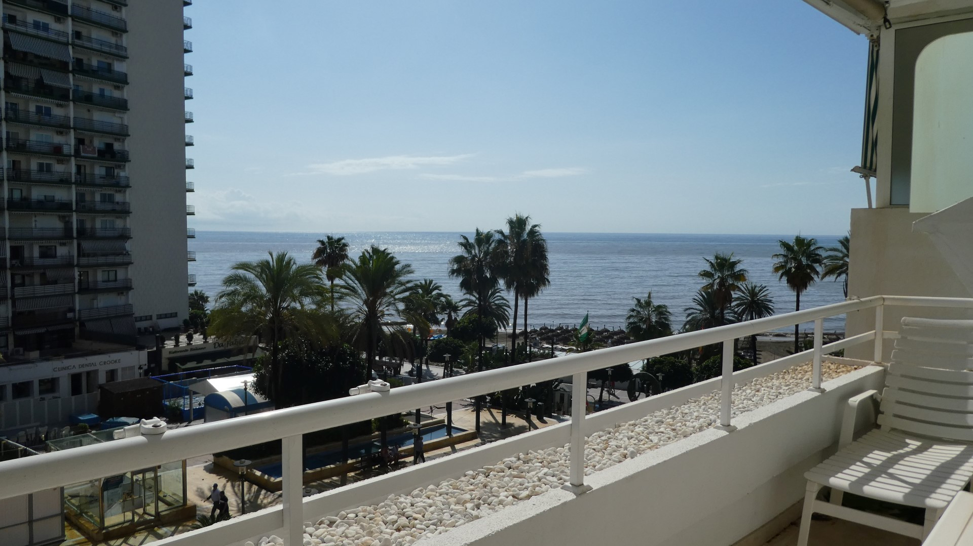 apartamento de 3 dormitorios en pleno centro de Marbella con vistas al mar.