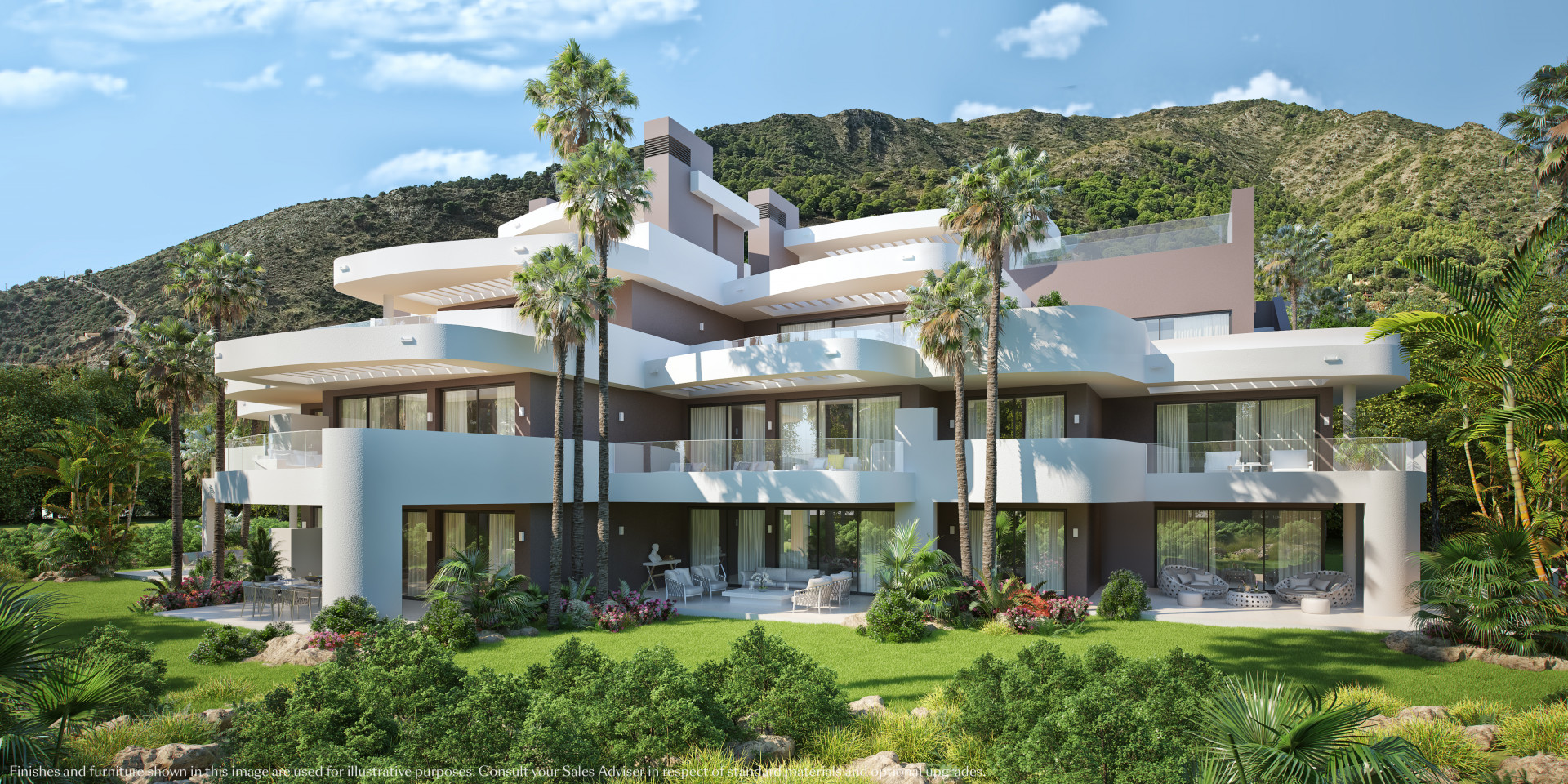 Stunning brand new 3 bedroom duplex penthouse apartment in Ojen, Marbella