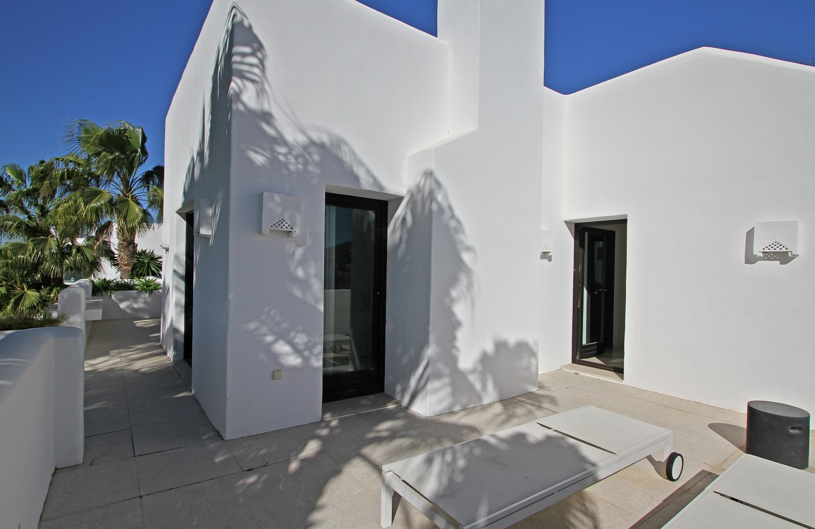 Luxury Ibiza style villa in Altos de Puente Romano