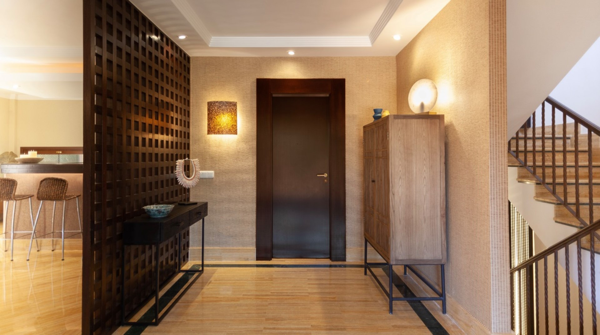 Magnificient estate including two independent villas on Marbella Golden Mile