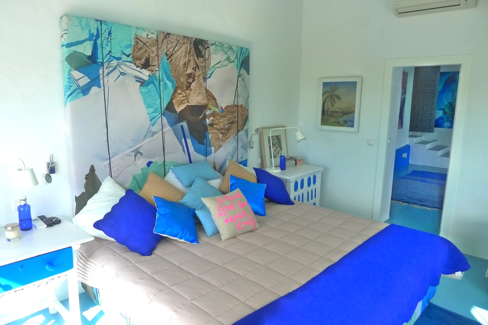 Amazing Pop Art style villa with very large plot in Marbella Hill Club, Marbellas Golden Mile