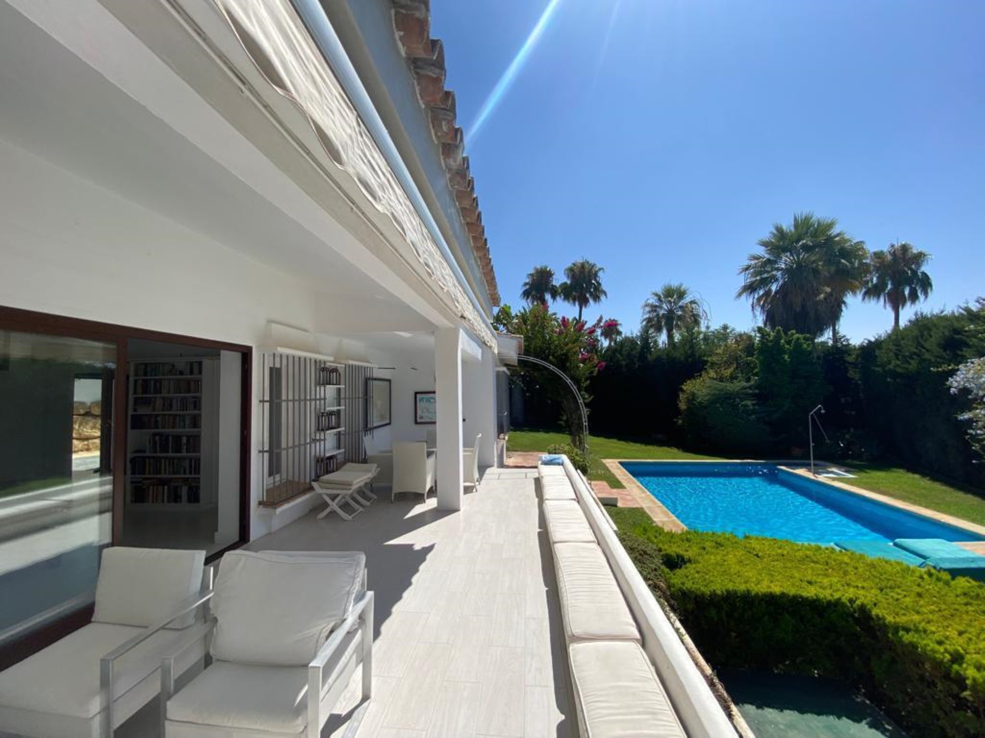 Beautiful villa for rent in Rocio de Nagüeles