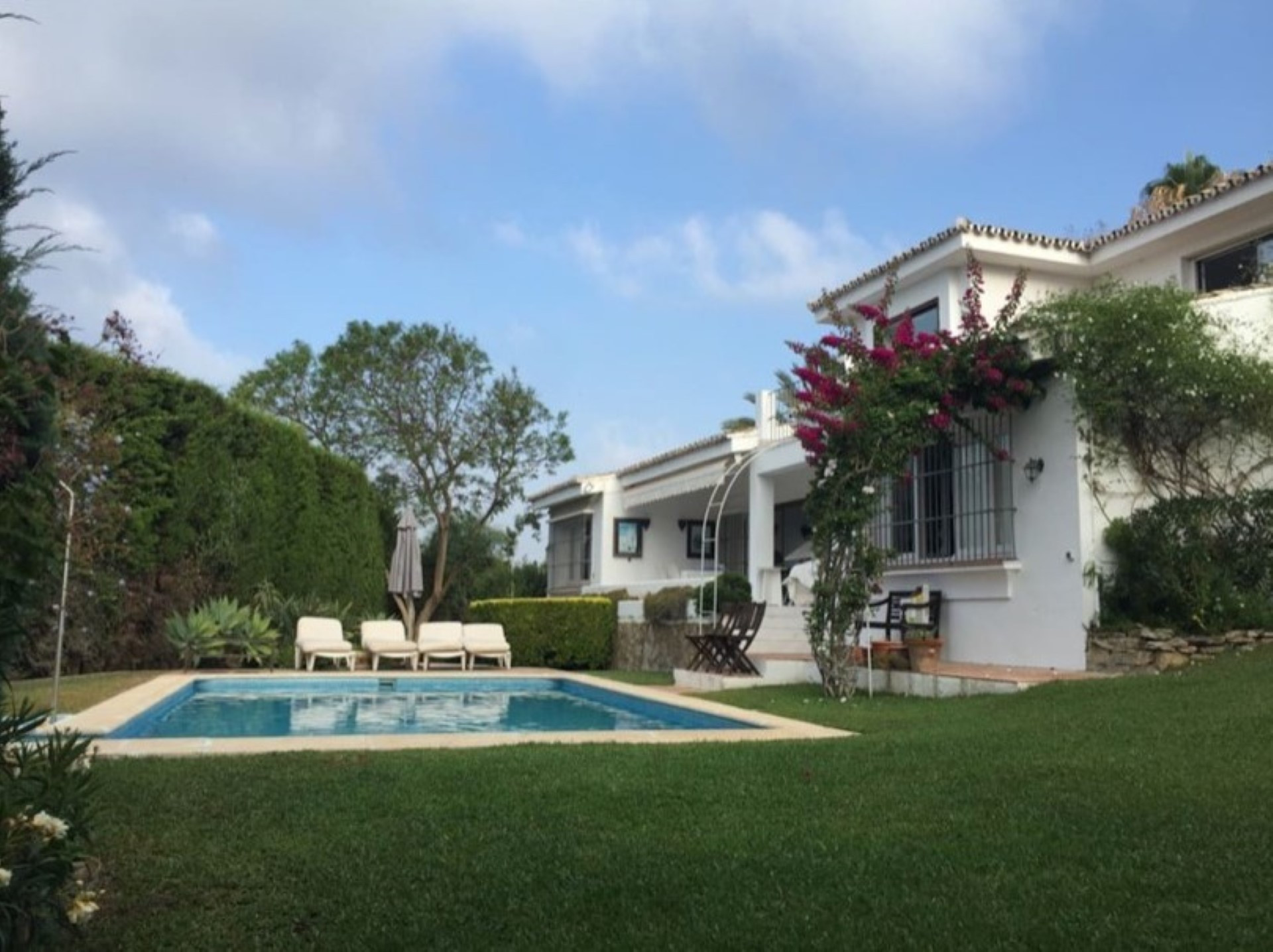 Beautiful villa for rent in Rocio de Nagüeles