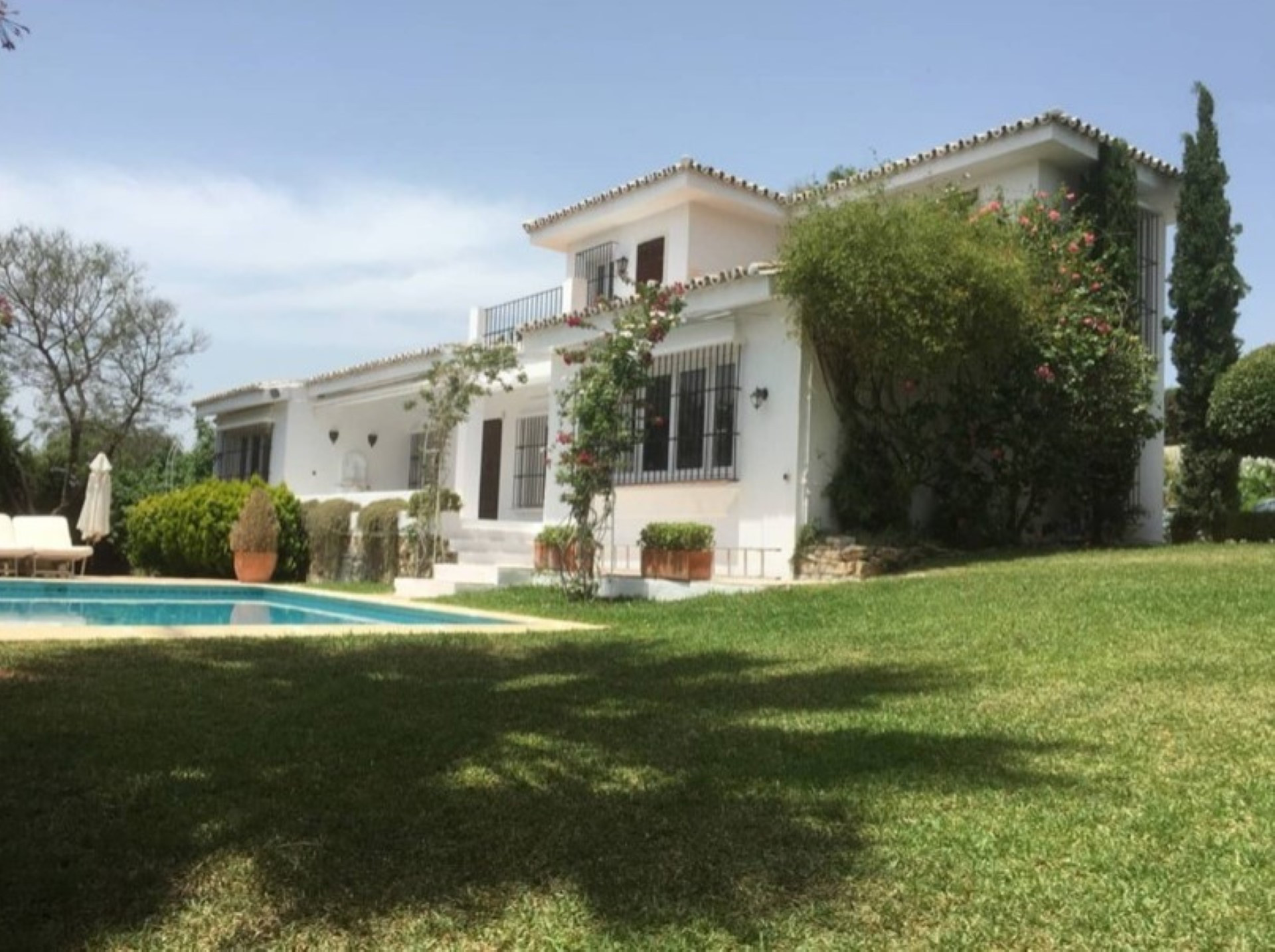 Beautiful villa for rent in Rocio de Nagüeles