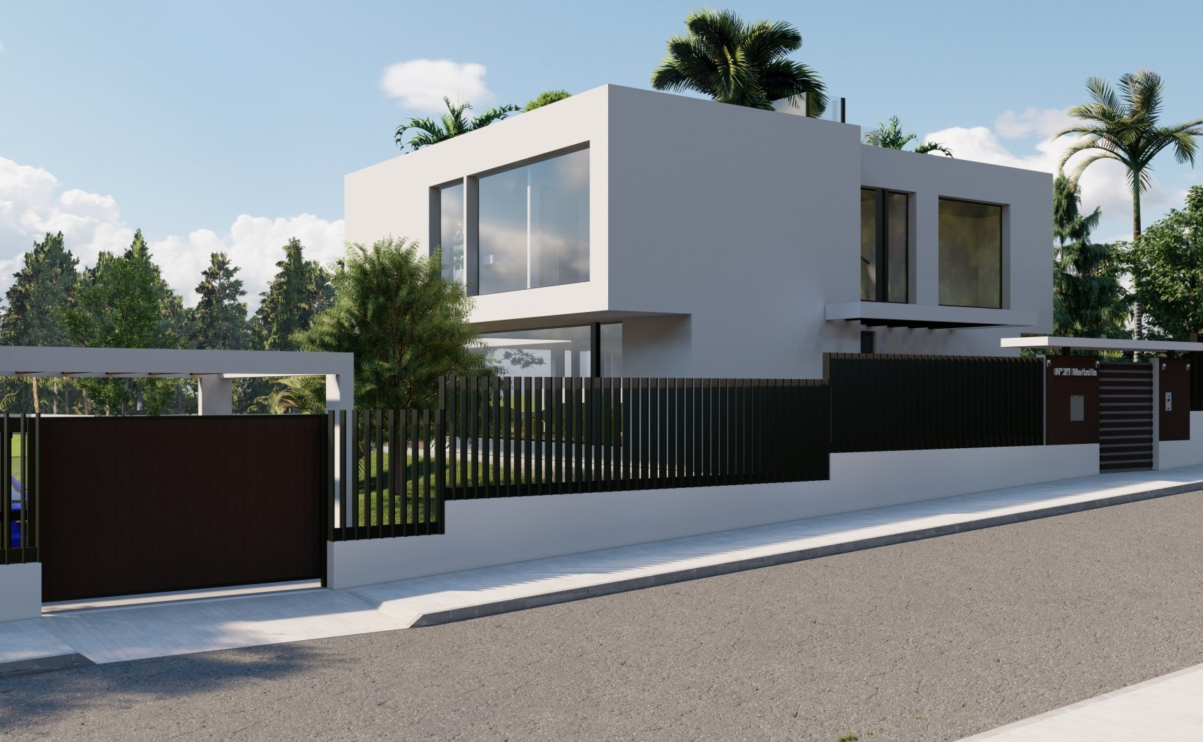 Lujosa villa de 3 dormitorios a estrenar en Elviria, Marbella Este