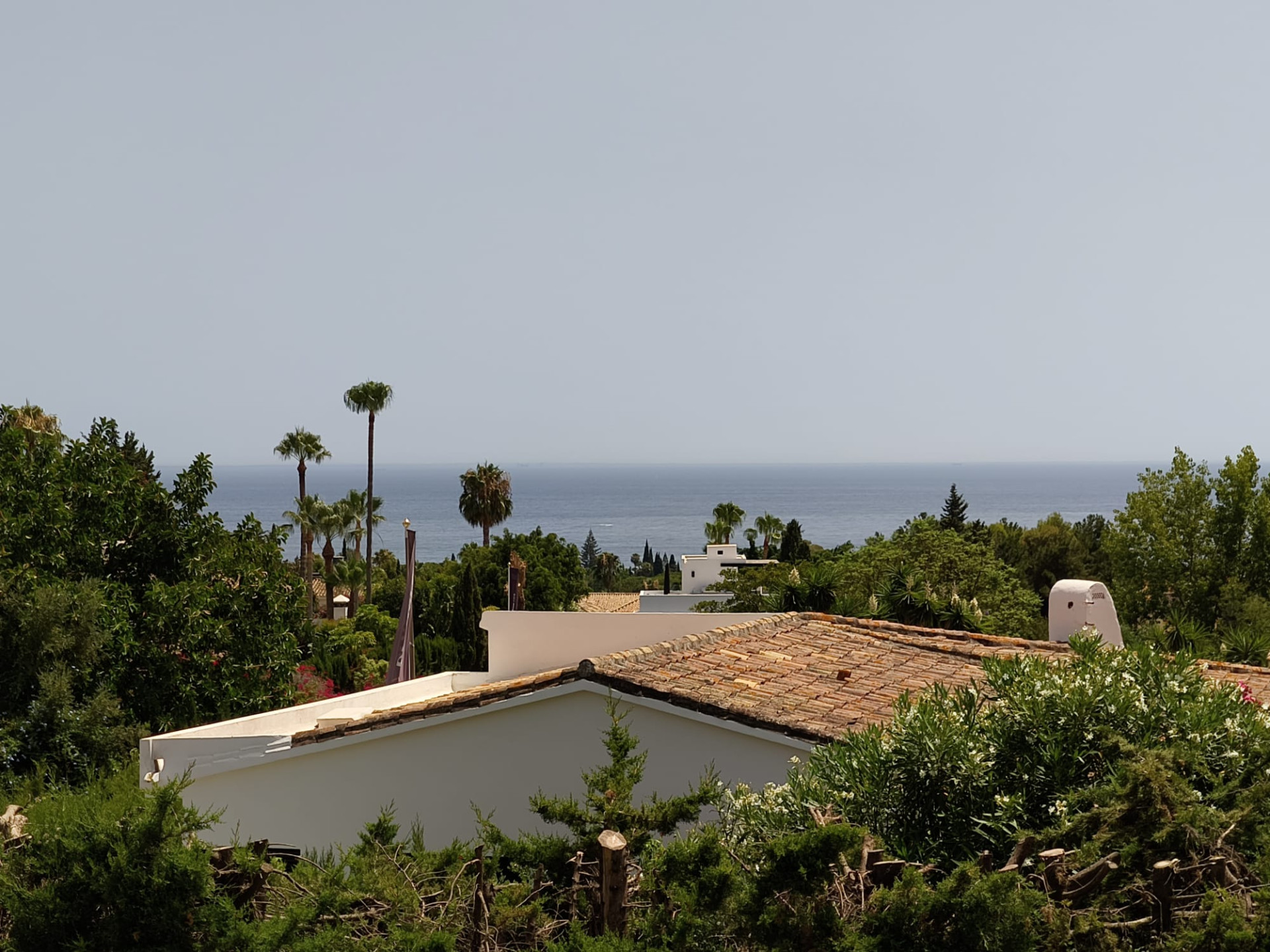 Charming villa with guest house in Rocio Nagueles