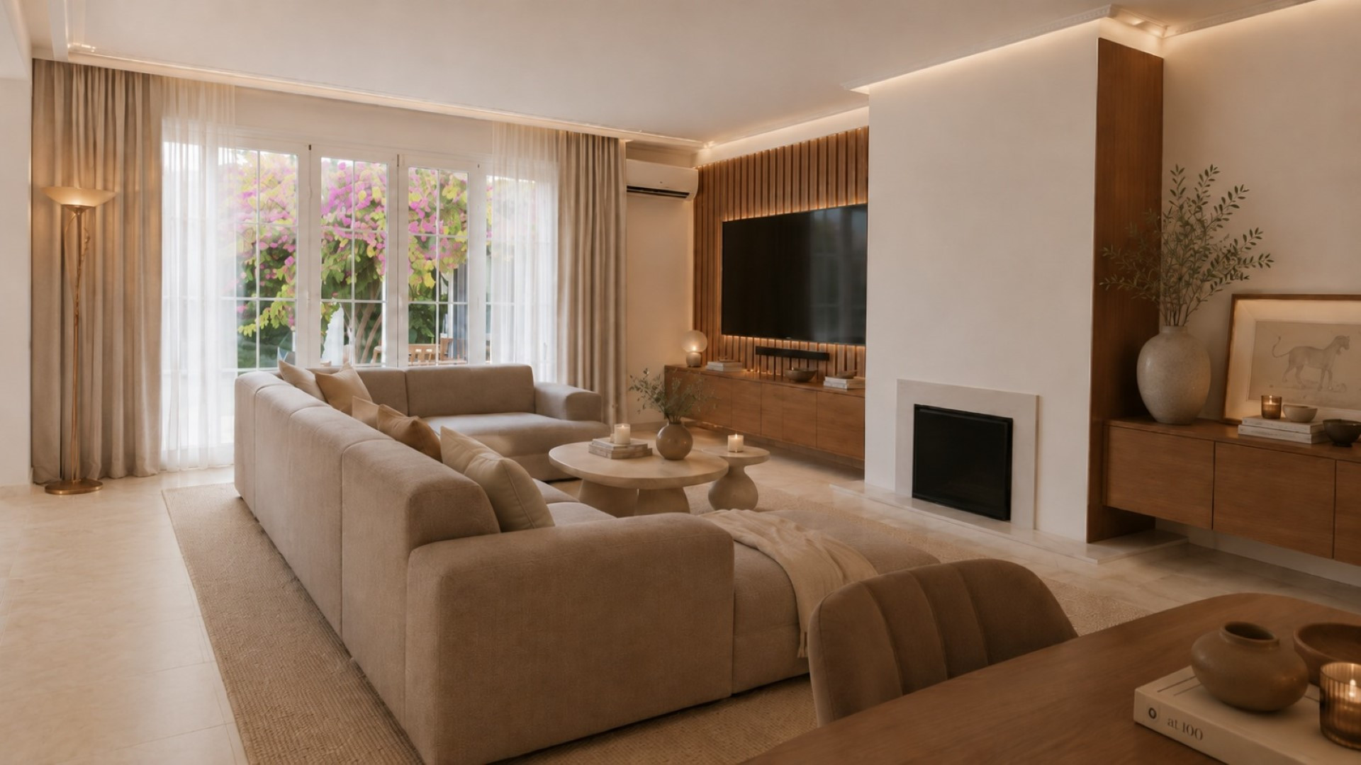 Charming villa with guest house in Rocio Nagueles