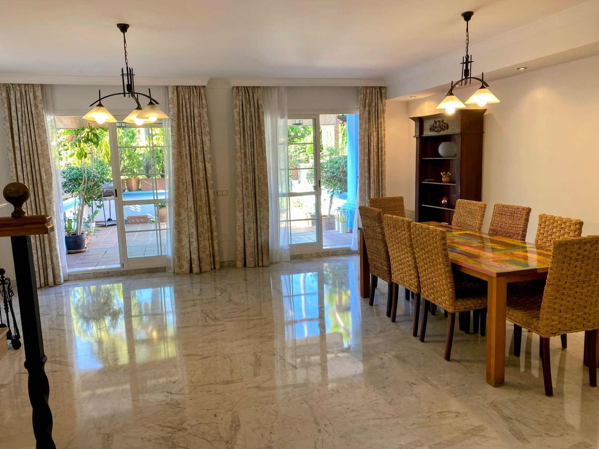 Luxury 4 bedroom unfurnished townhouse in Valdeolletas, Marbella Golden Mile