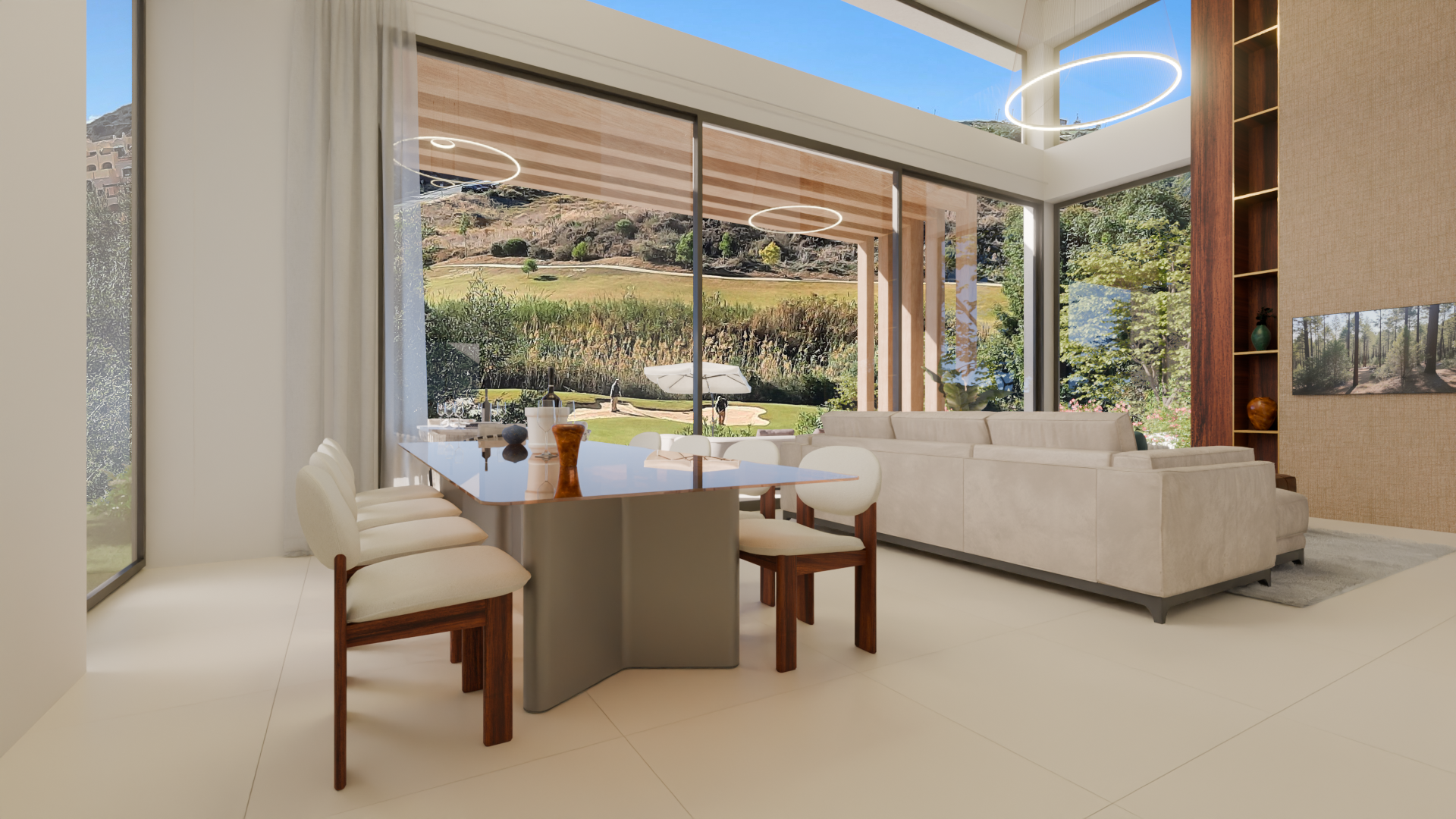 Villa sobre plano de 6 dormitorios en Valle Romano, Estepona