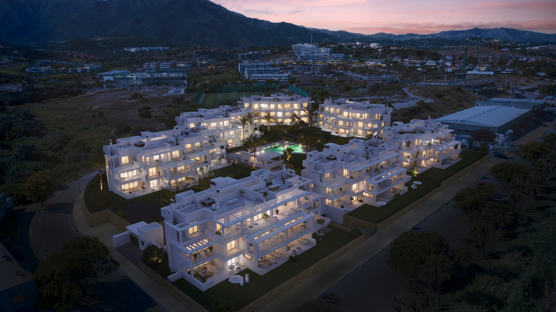Brand new modern 3 bedroom penthouse in Arroyo Vaquero, Estepona