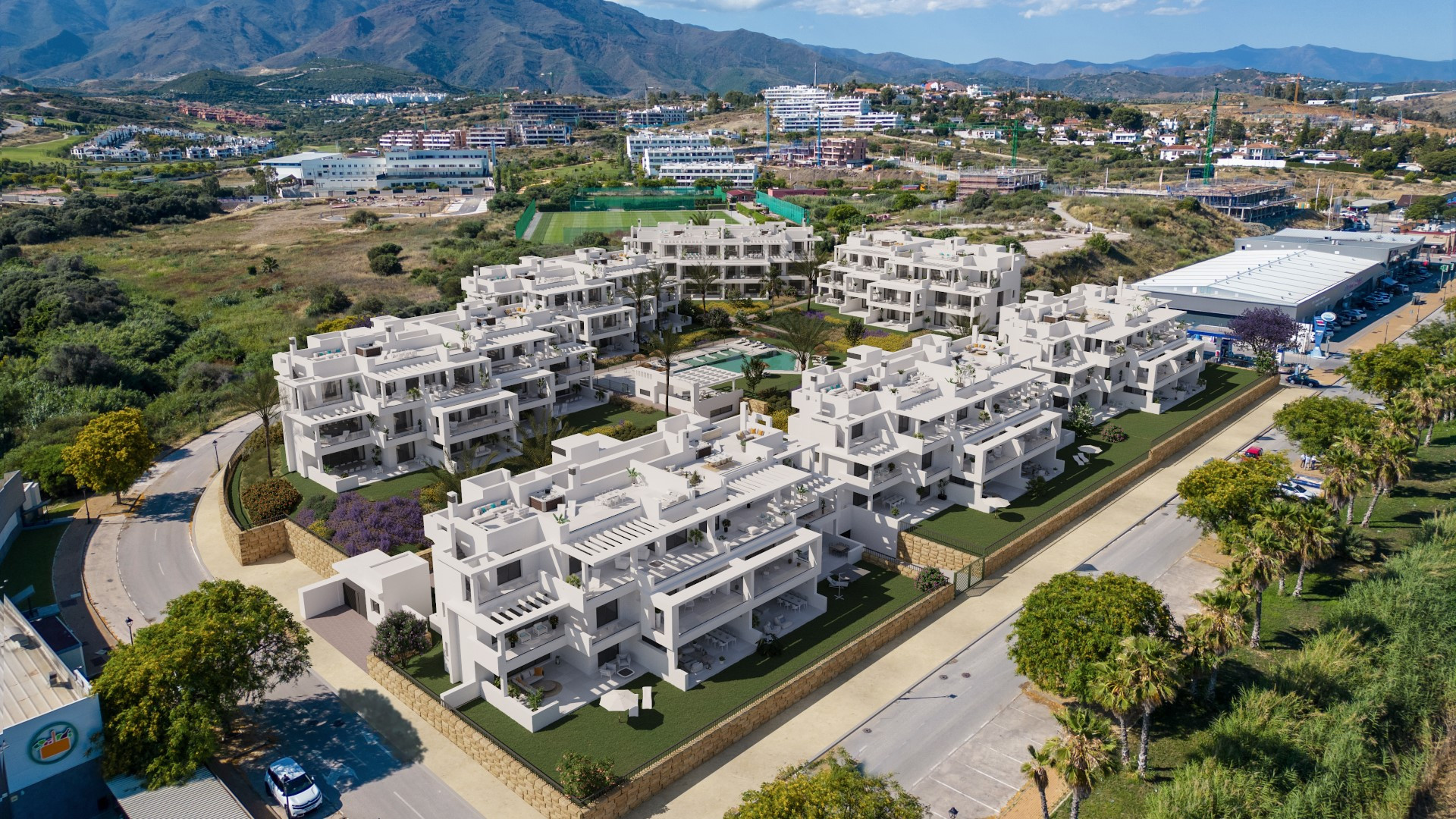 Brand new modern 3 bedroom penthouse in Arroyo Vaquero, Estepona