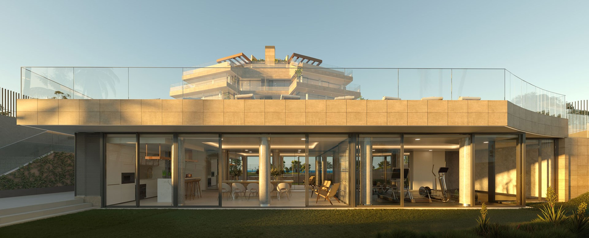 Exclusive Beachfront Apartment in Estepona West