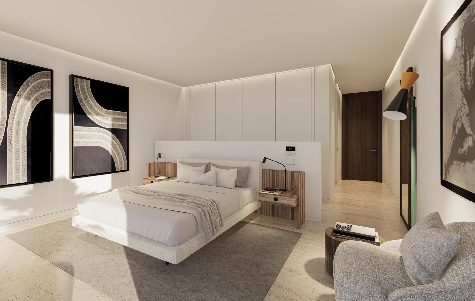 Modern architecture, brand new family villa with panoramic views in La Reserva de Sotogrande
