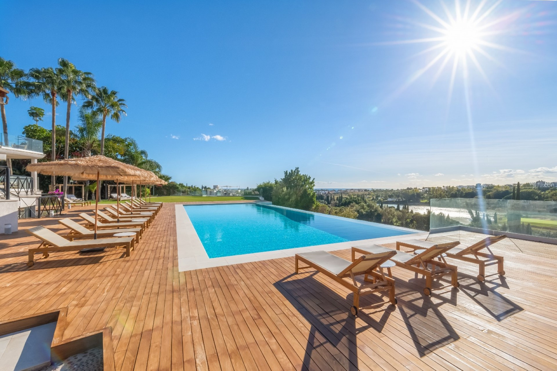 A five star luxury 14 bedroom villa in Los Flamingos Golf Resort