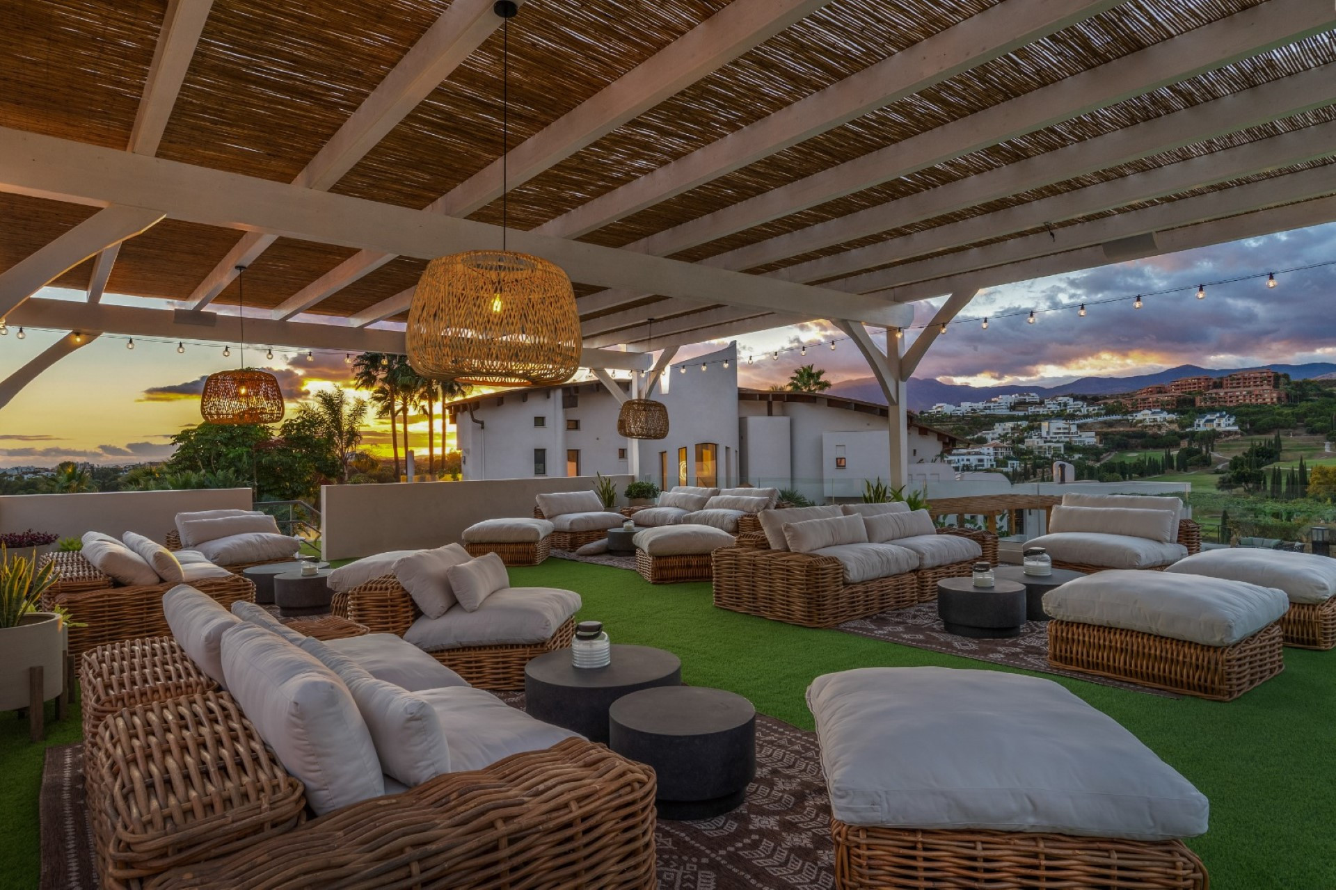 A five star luxury 14 bedroom villa in Los Flamingos Golf Resort