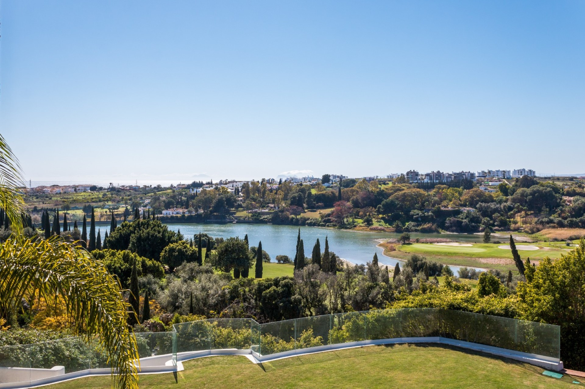 A five star luxury 14 bedroom villa in Los Flamingos Golf Resort