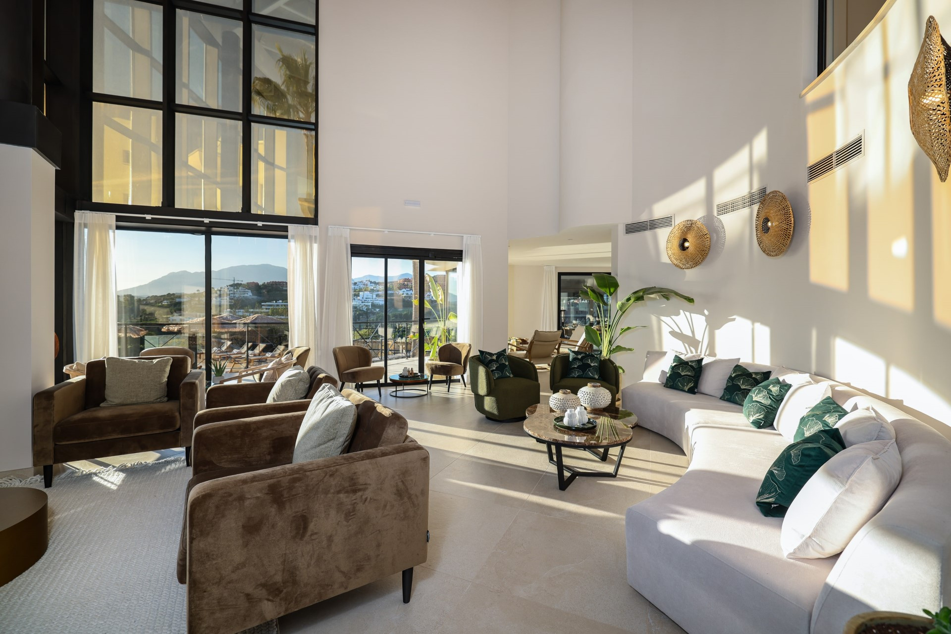 A five star luxury 14 bedroom villa in Los Flamingos Golf Resort