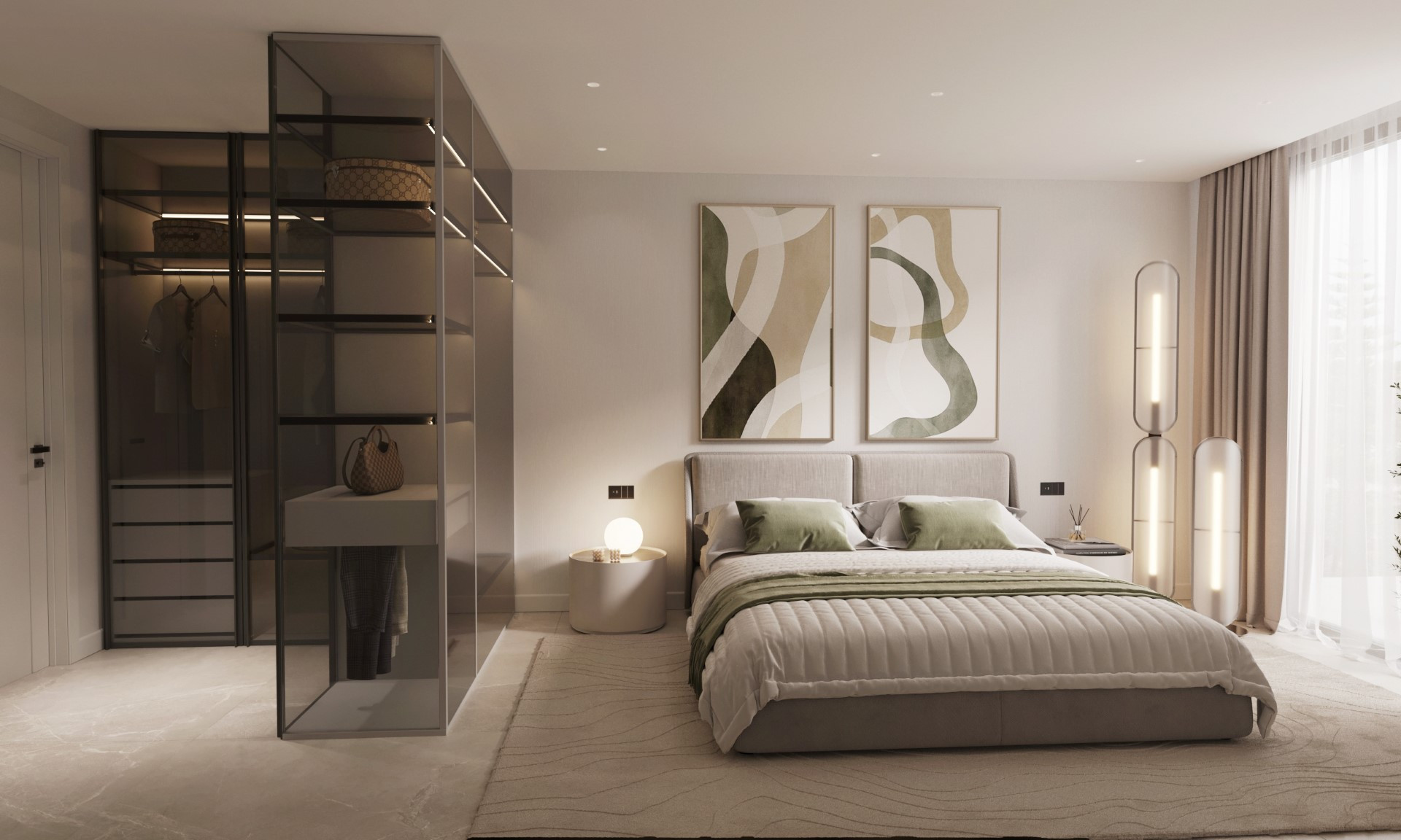 Amplio apartamento con vistas panorámicas en la Nueva Milla de Oro, Estepona