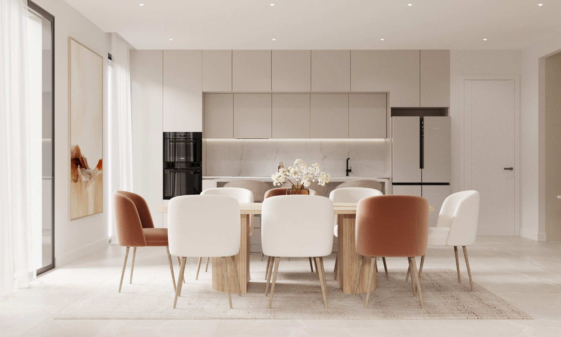 Amplio apartamento con vistas panorámicas en la Nueva Milla de Oro, Estepona