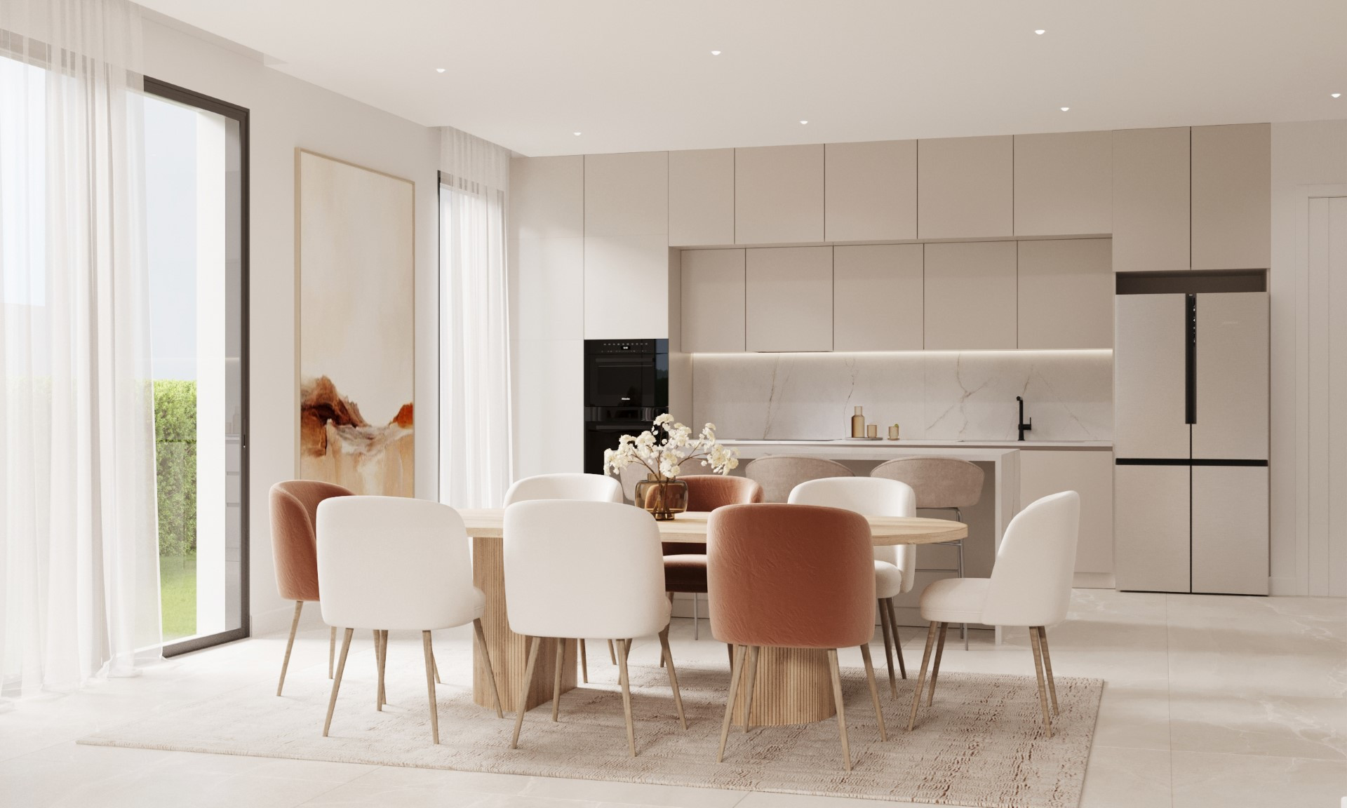 Amplio apartamento con vistas panorámicas en la Nueva Milla de Oro, Estepona