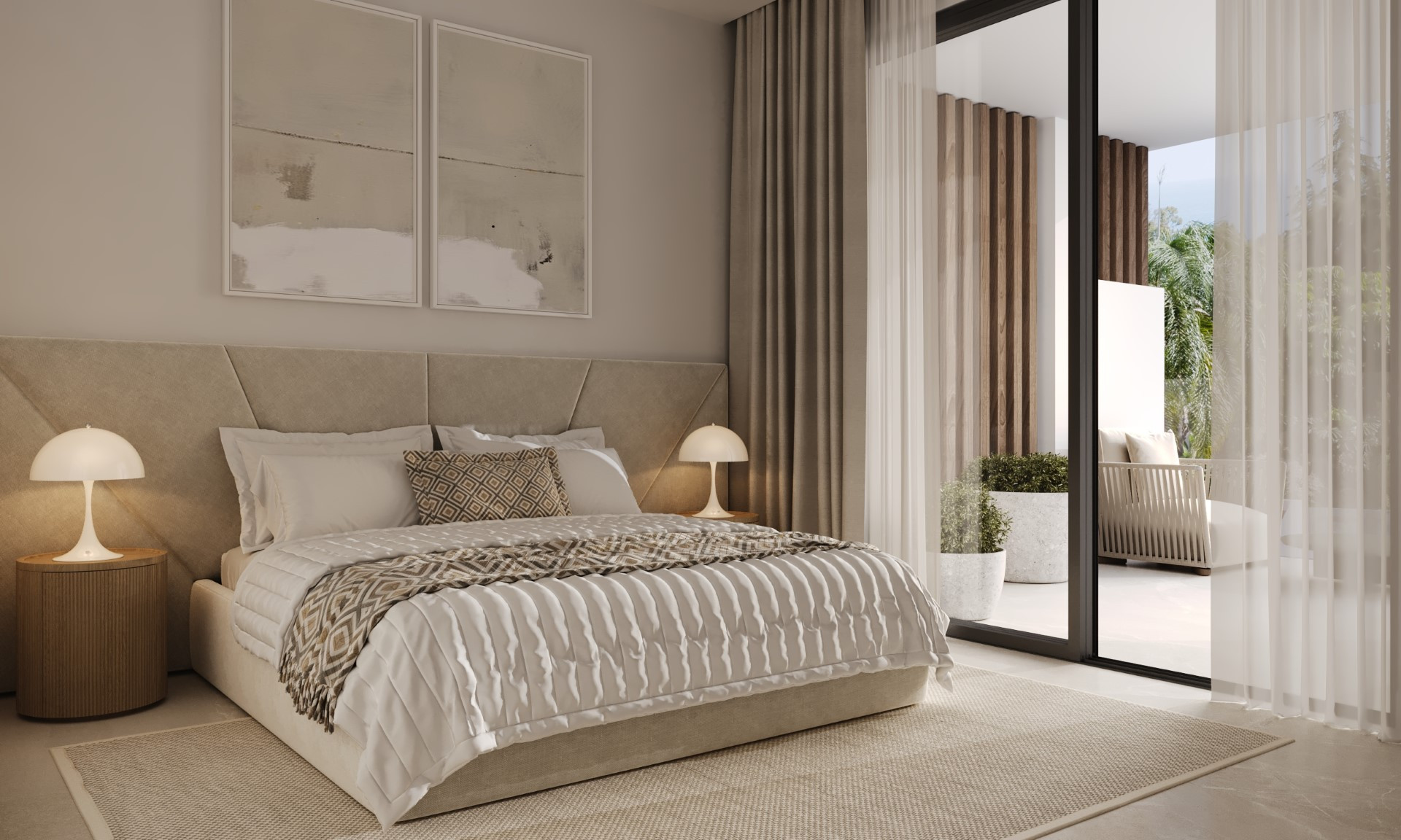 Amplio apartamento con vistas panorámicas en la Nueva Milla de Oro, Estepona