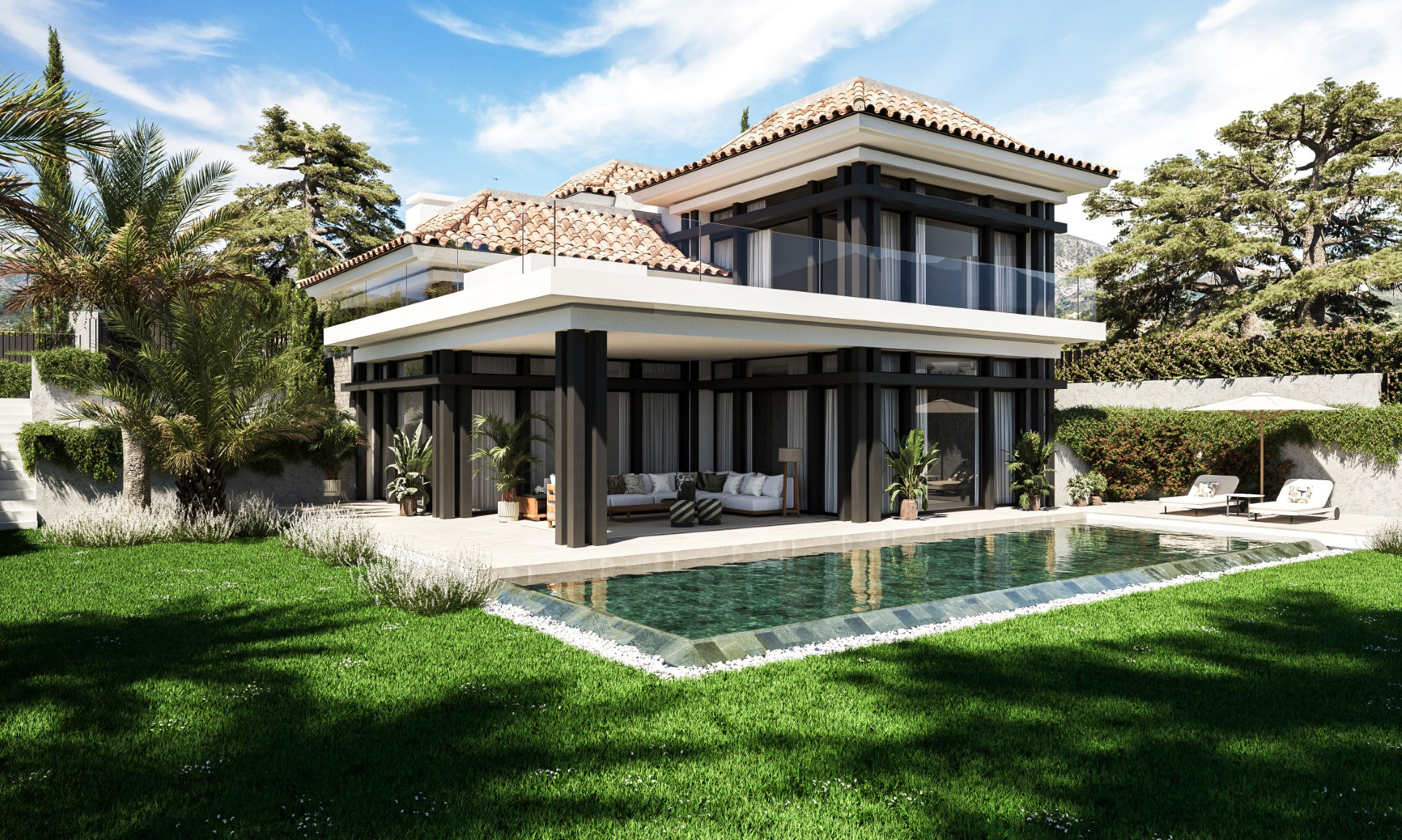 Exquisite villa in Lomas del Rey, Marbella Golden Mile