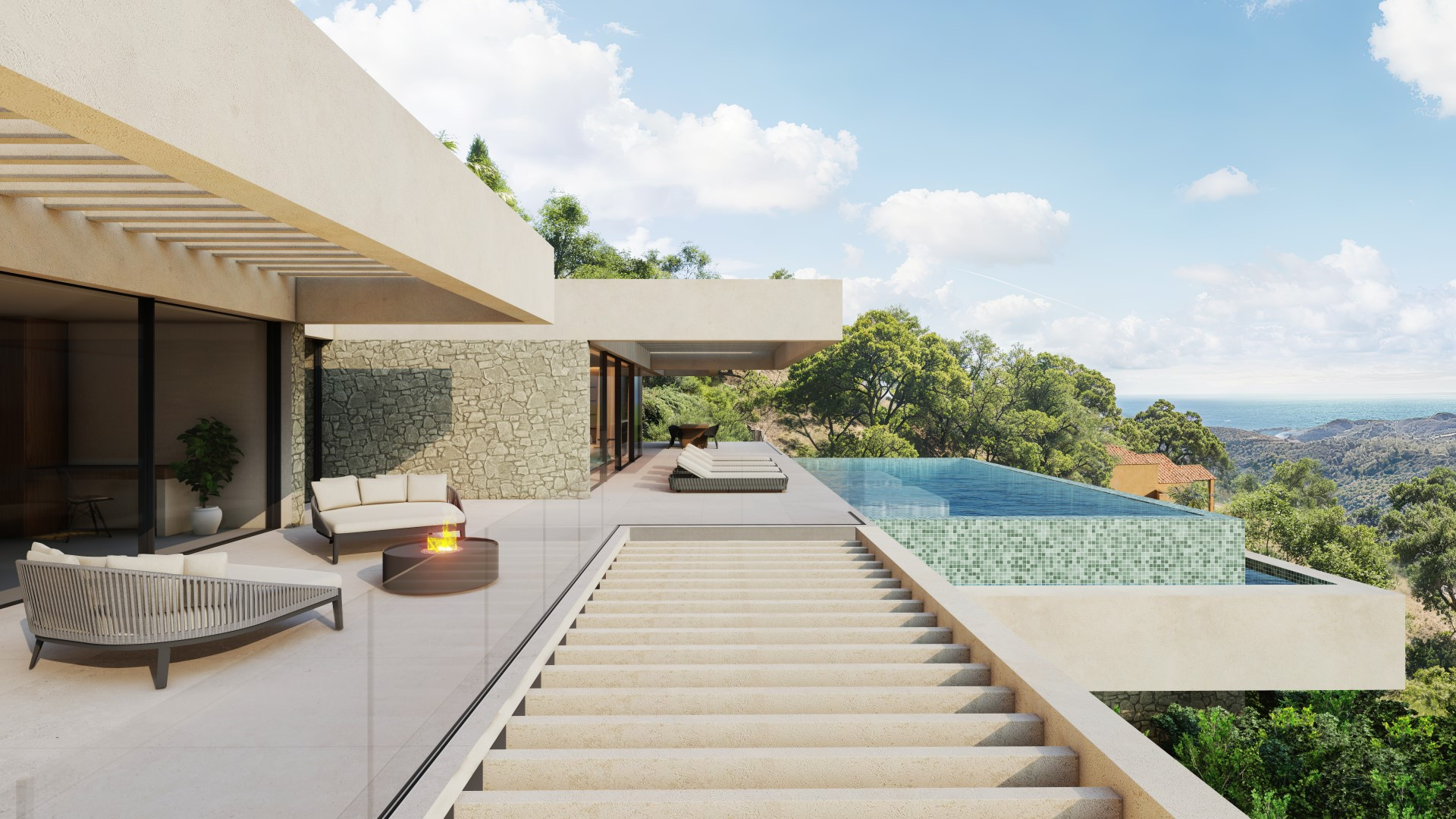 Six bedroom villa with Panoramic views in Montemayor, Estepona