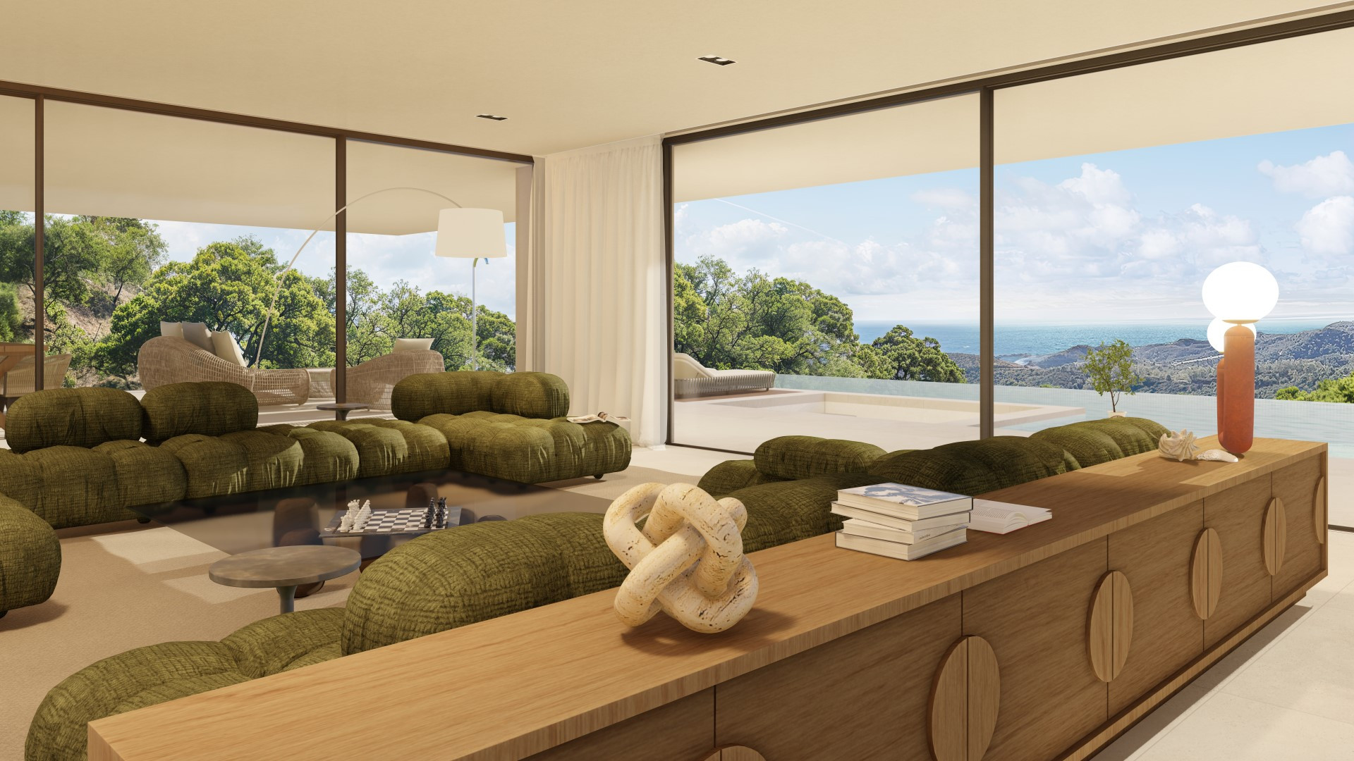 Designer villa with Panoramic Views in Montemayor, Estepona