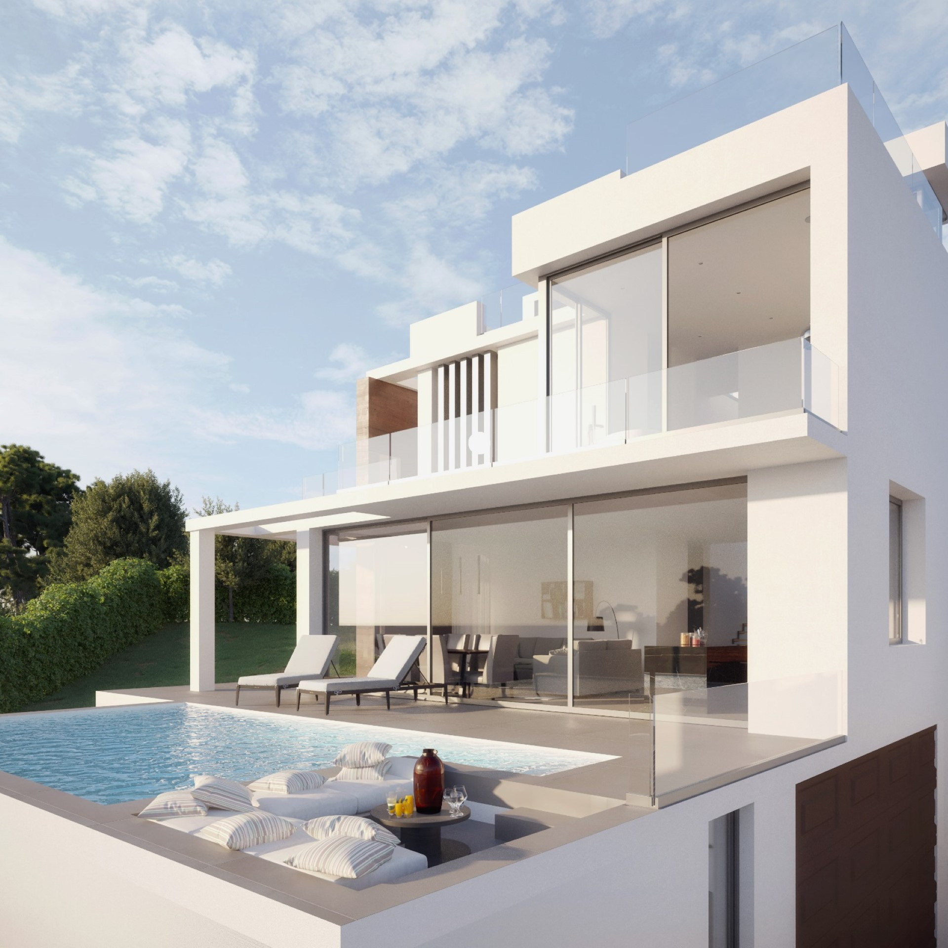 Contemporary villa in Buenas Noches, Estepona