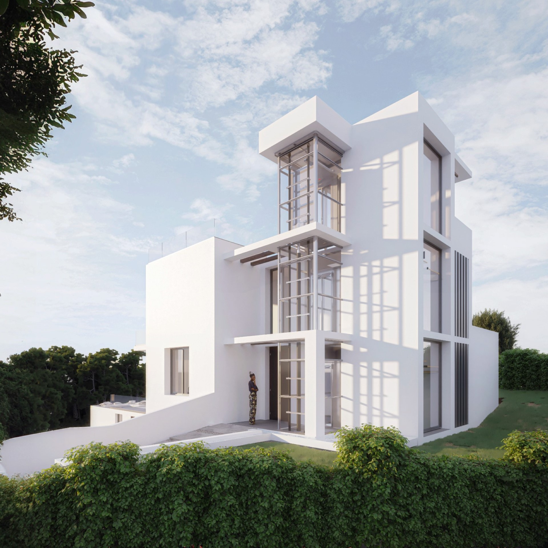Contemporary villa in Buenas Noches, Estepona