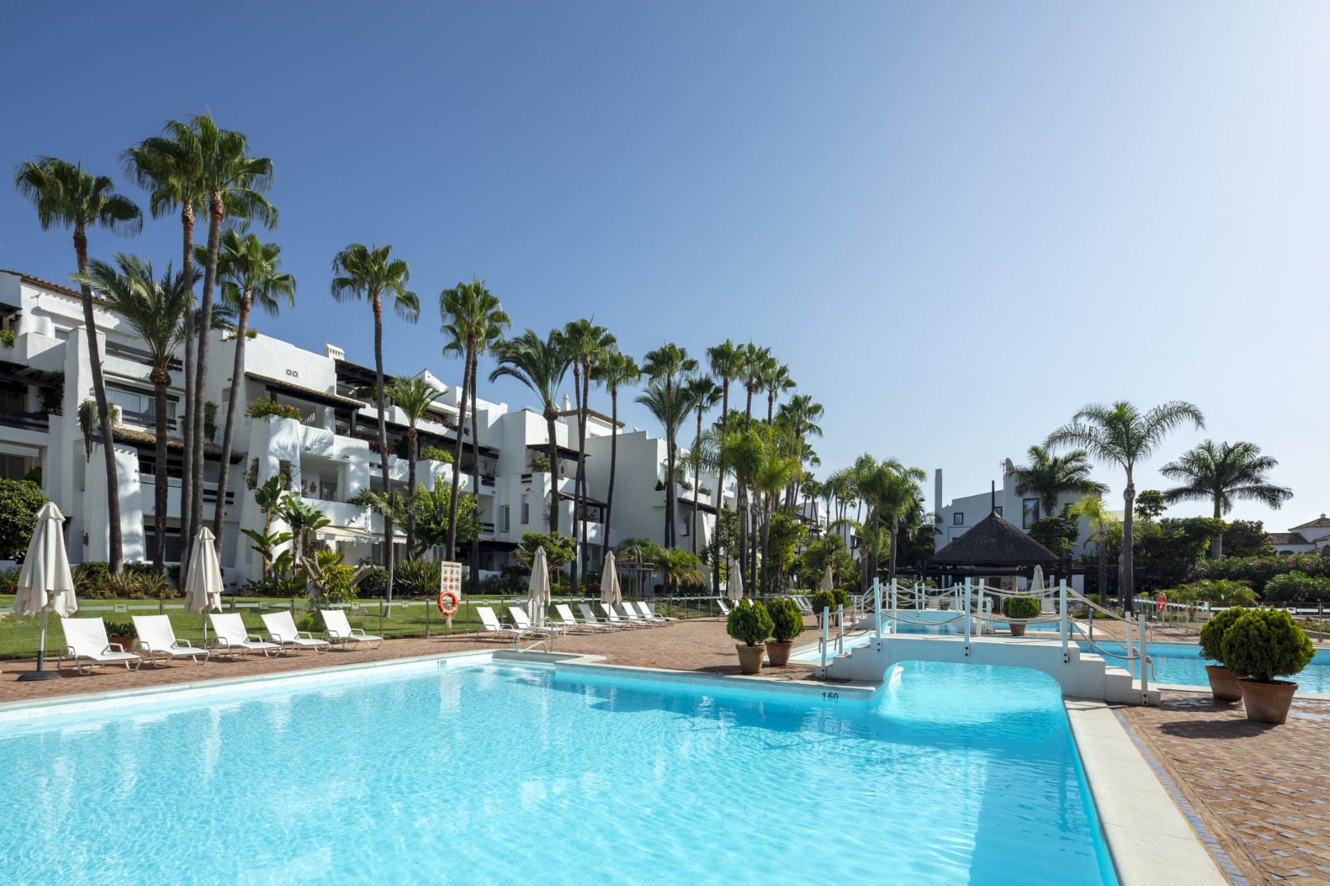 Unique apartment in Marina Puente Romano, Marbella Golden Mile