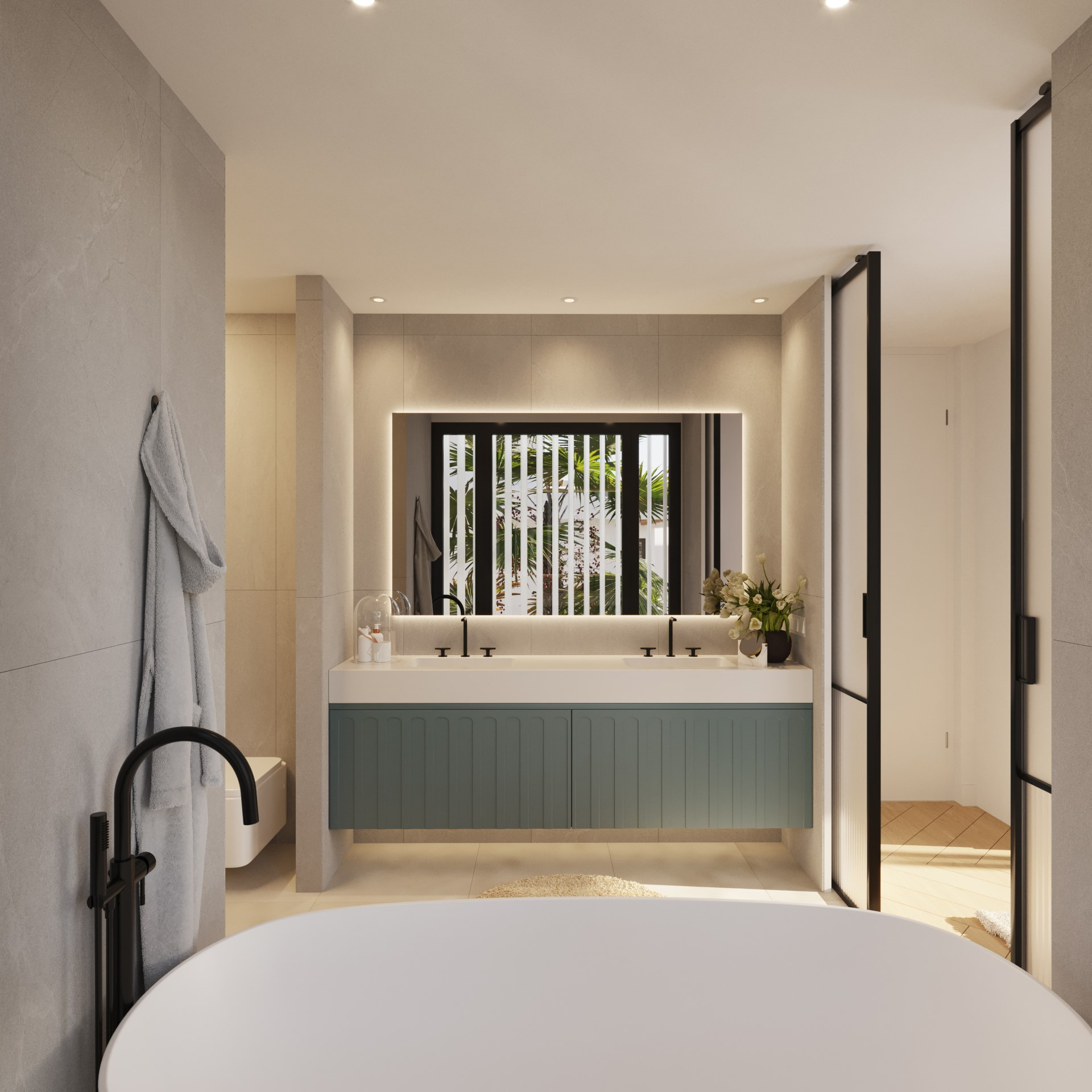 Elegant villa with Sea and Golf Views in Casares Playa
