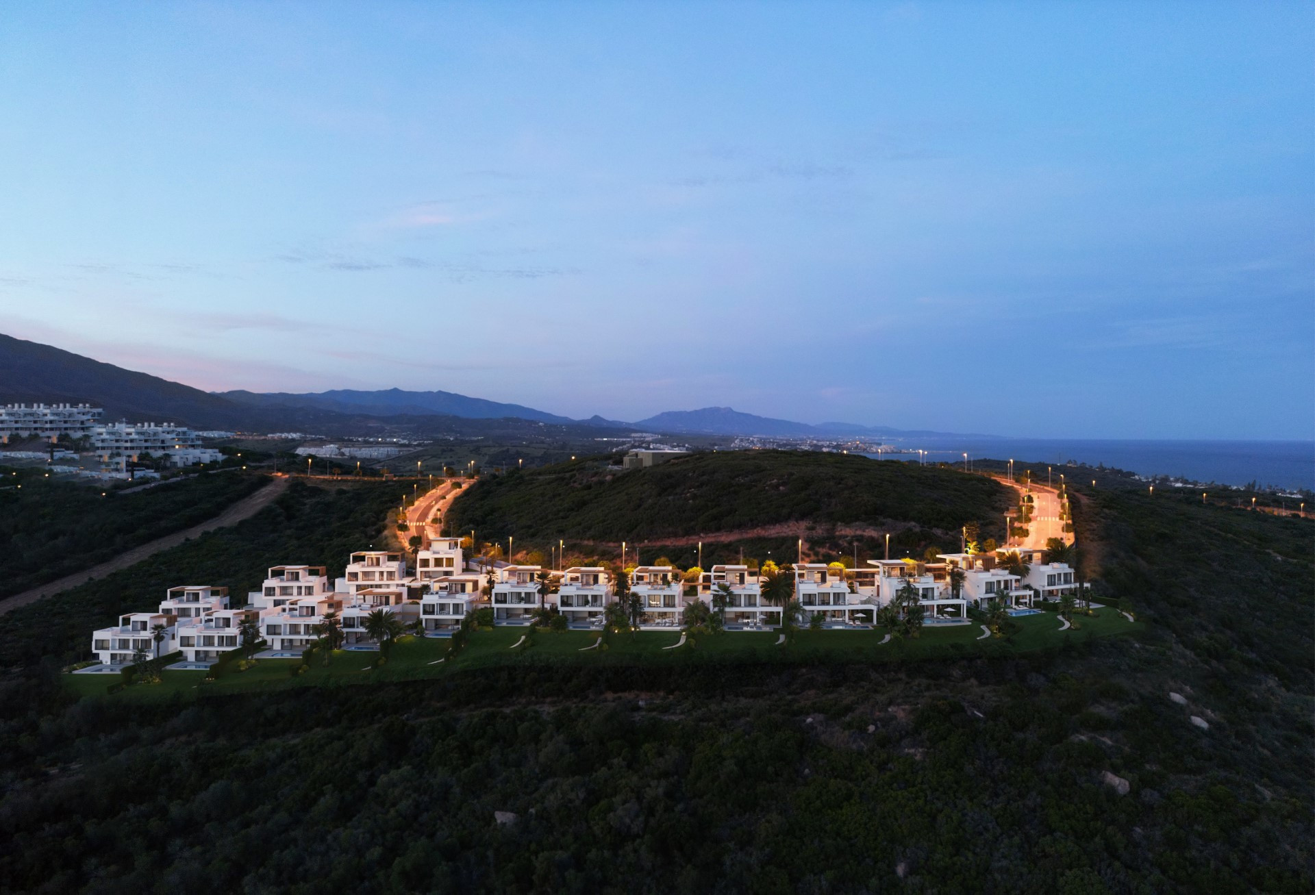 Elegant villa with Sea and Golf Views in Casares Playa