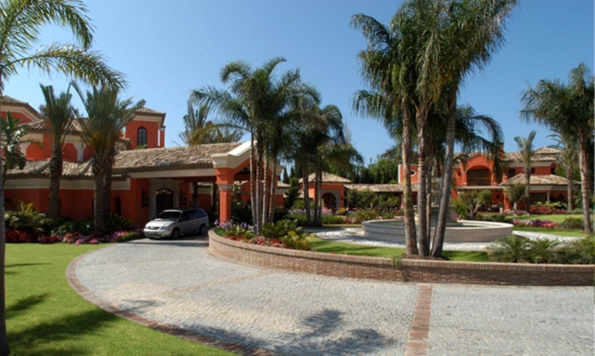 A spectacular frontline beach villa located on Marbellas Golden Mile