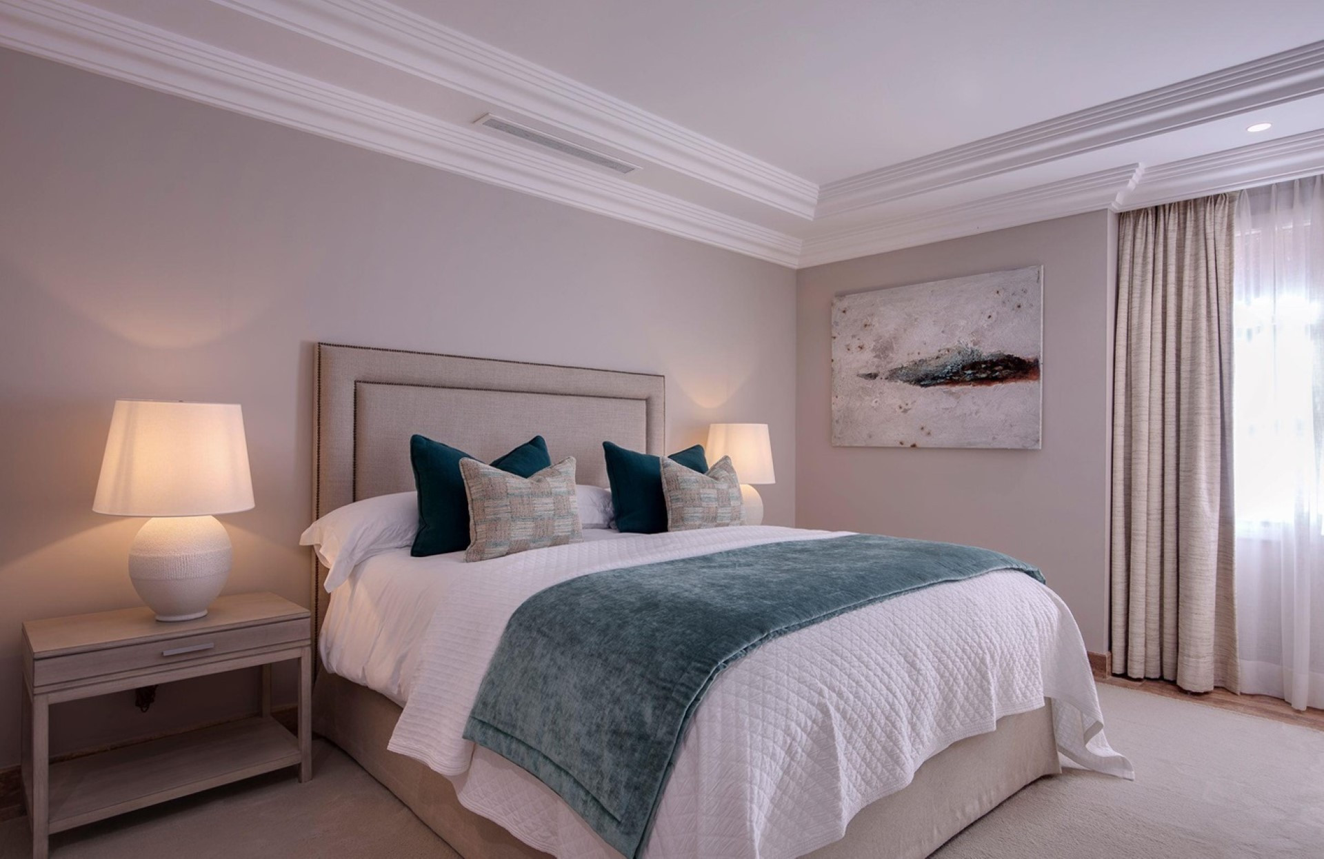 A spectacular frontline beach villa located on Marbellas Golden Mile