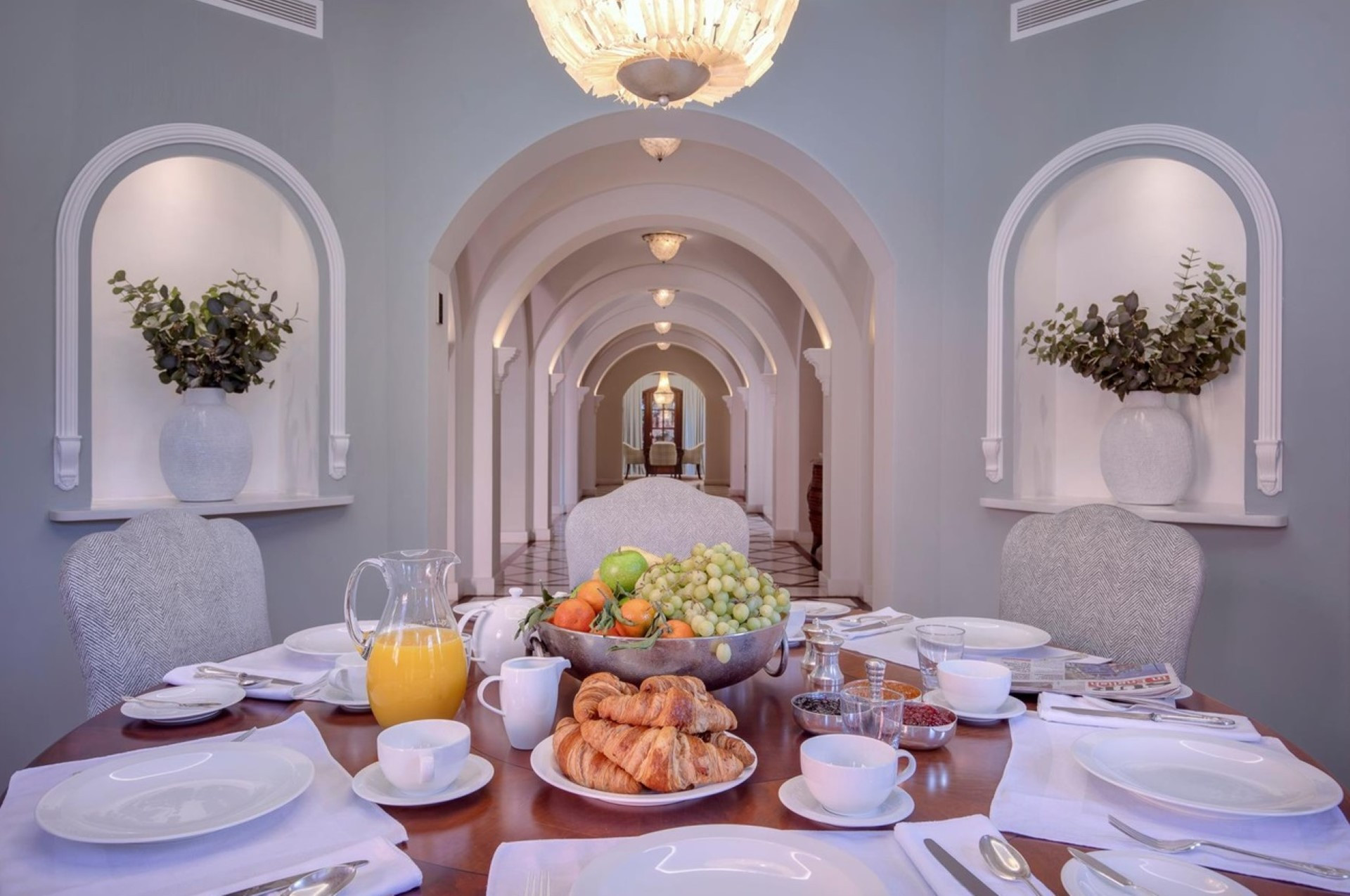 A spectacular frontline beach villa located on Marbellas Golden Mile