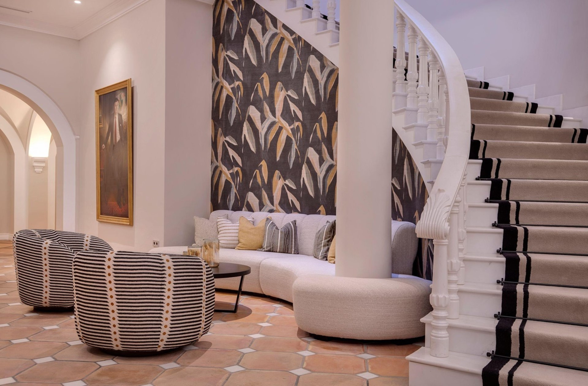 A spectacular frontline beach villa located on Marbellas Golden Mile
