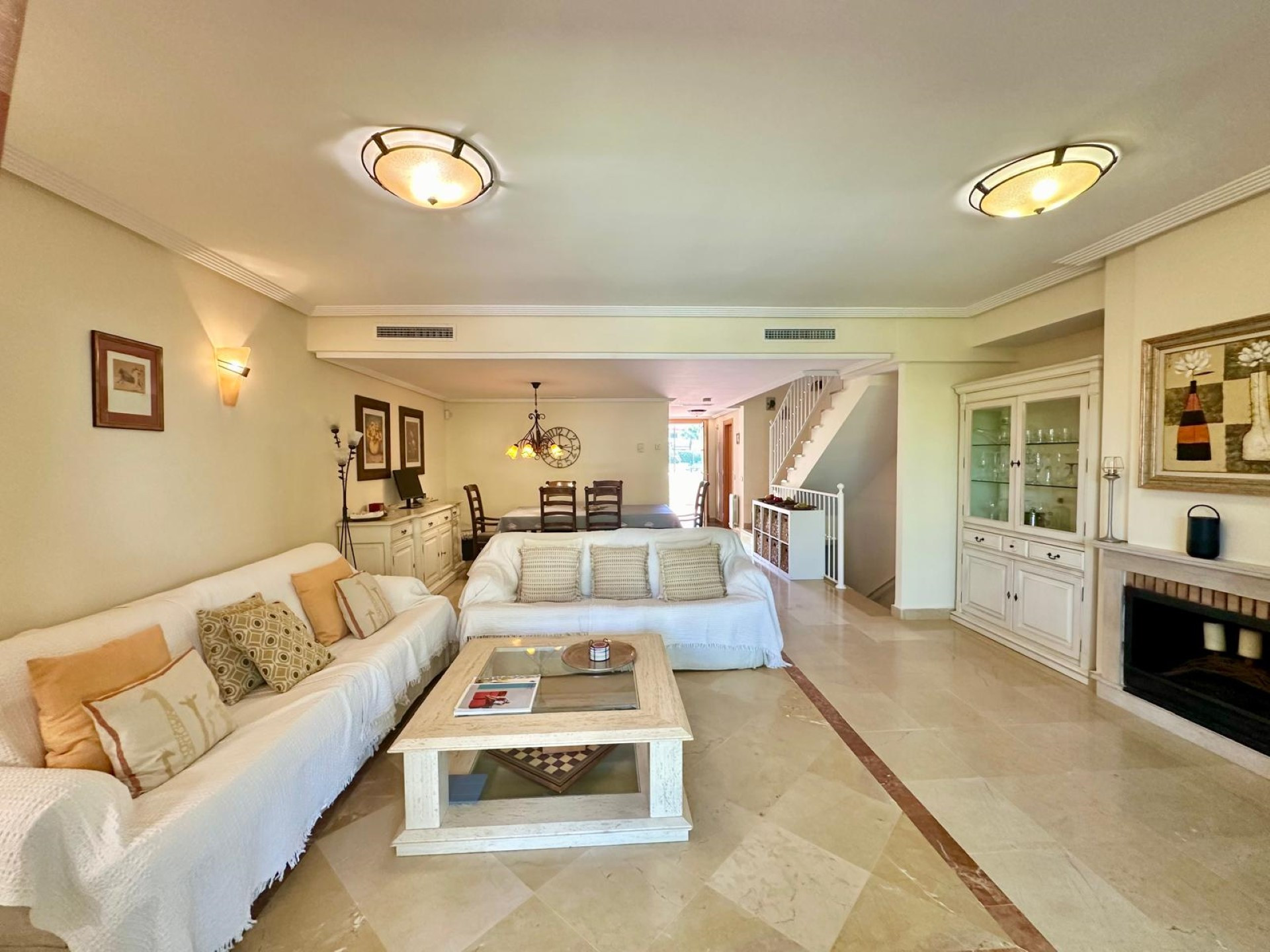 Luxury 4 bedroom family townhouse on Marbellas Golden Mile