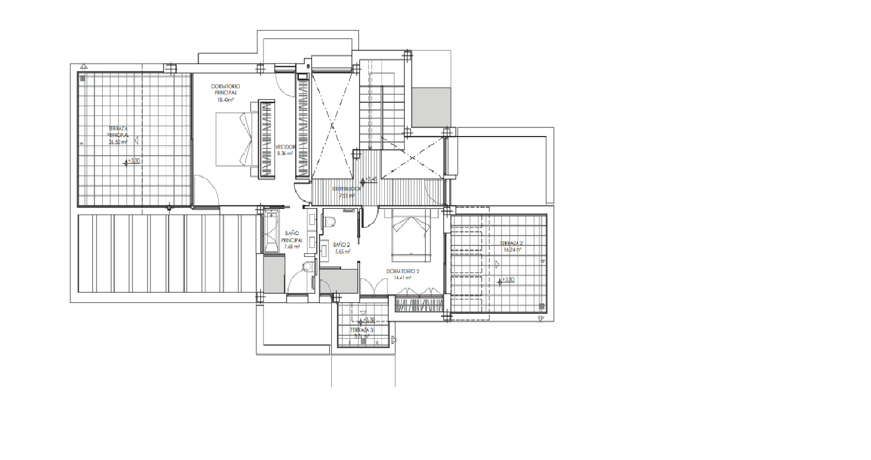 Villa de 3 dormitorios de nueva construcción en primera linea de Estepona Golf