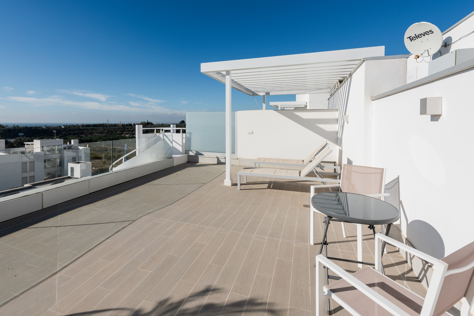 A Scandinavian-Andalusian duplex penthouse on the New Golden Mile, Estepona