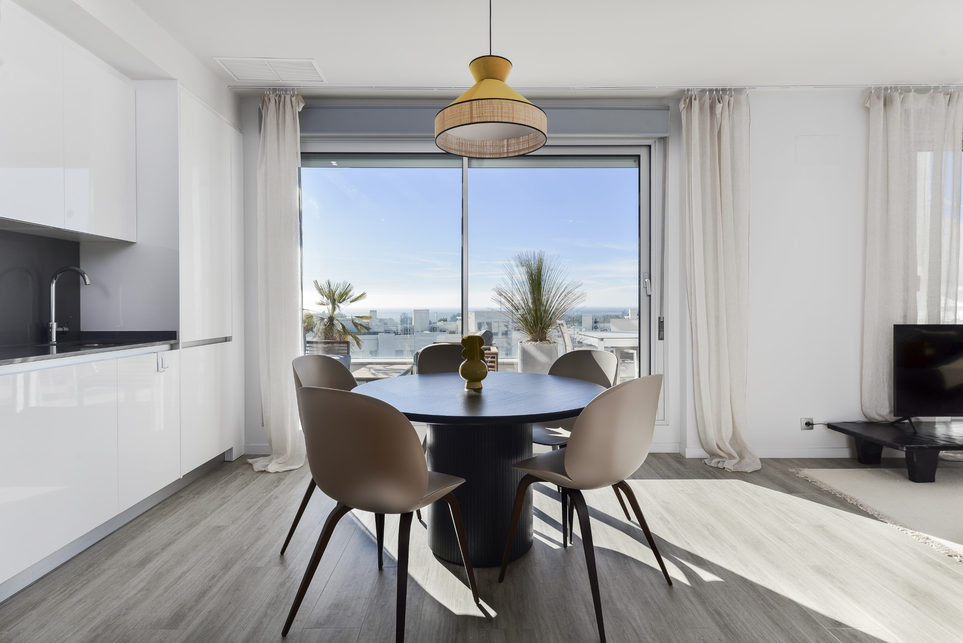 A Scandinavian-Andalusian duplex penthouse on the New Golden Mile, Estepona