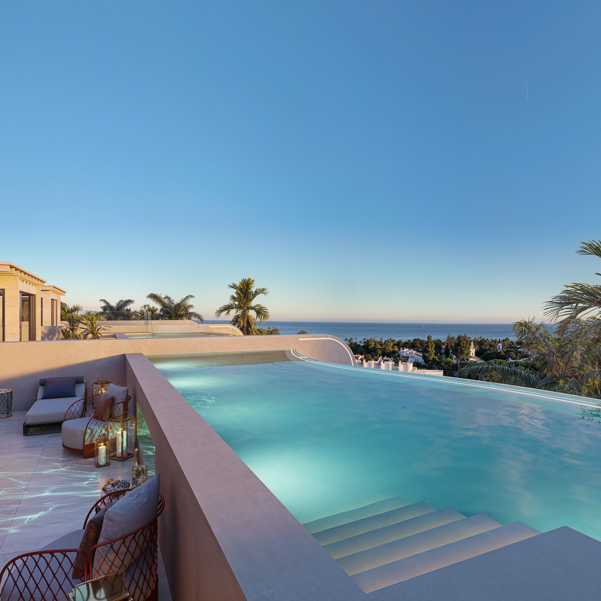 Promoción exclusiva de 8 unidades completamente nuevas, cerca del Hotel Puente Romano, en la Milla de Oro de Marbella.