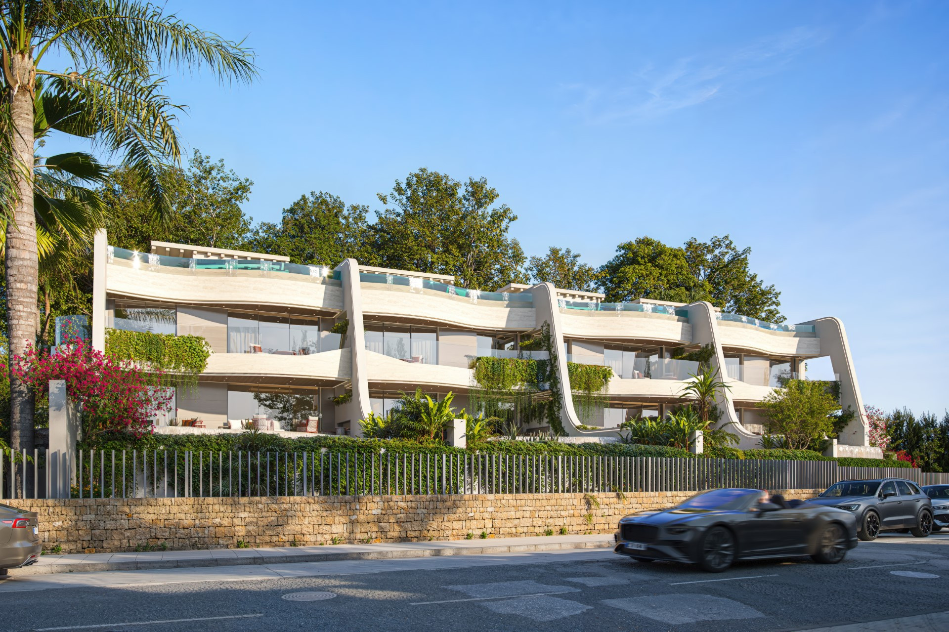Promoción exclusiva de 8 unidades completamente nuevas, cerca del Hotel Puente Romano, en la Milla de Oro de Marbella.