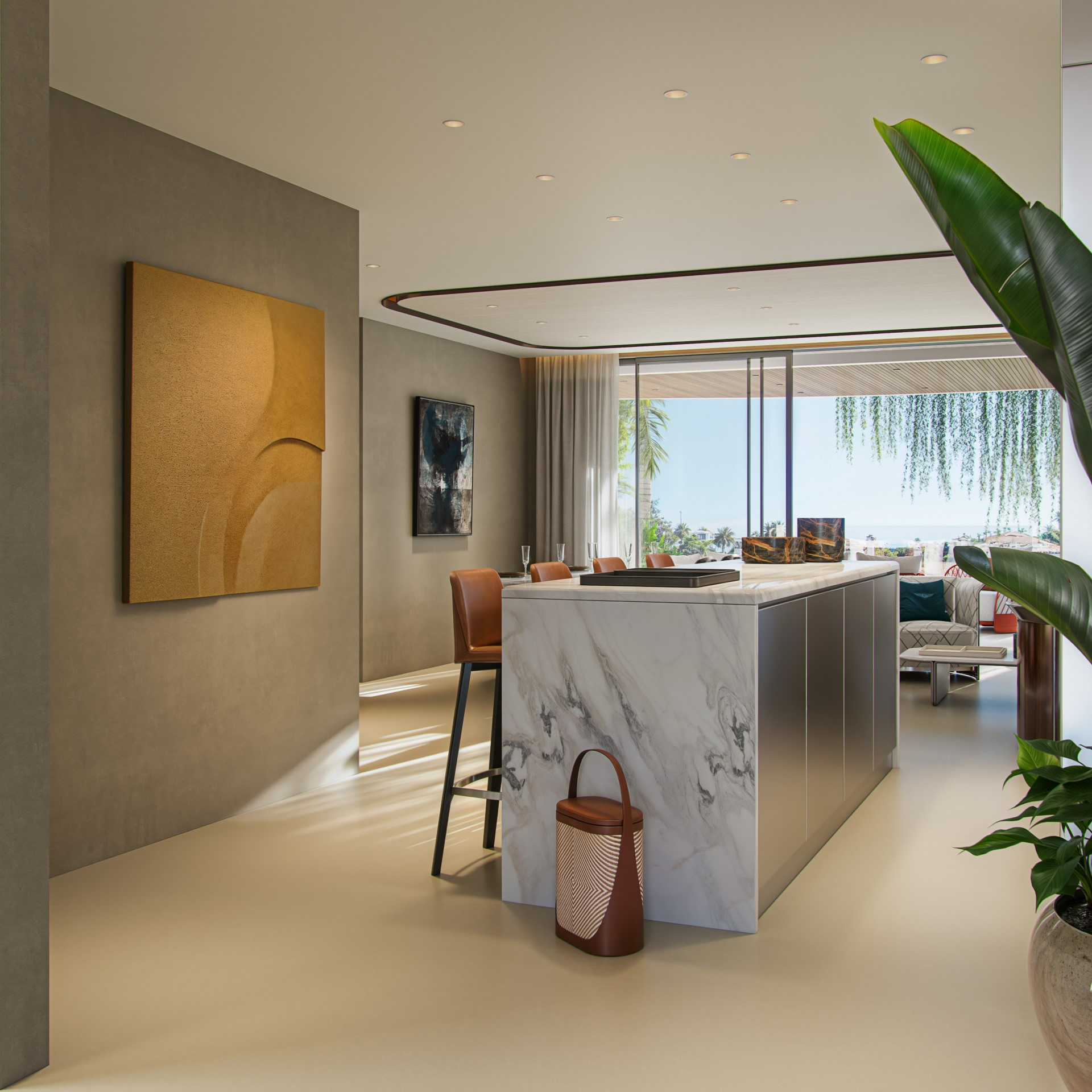Promoción exclusiva de 8 unidades completamente nuevas, cerca del Hotel Puente Romano, en la Milla de Oro de Marbella.