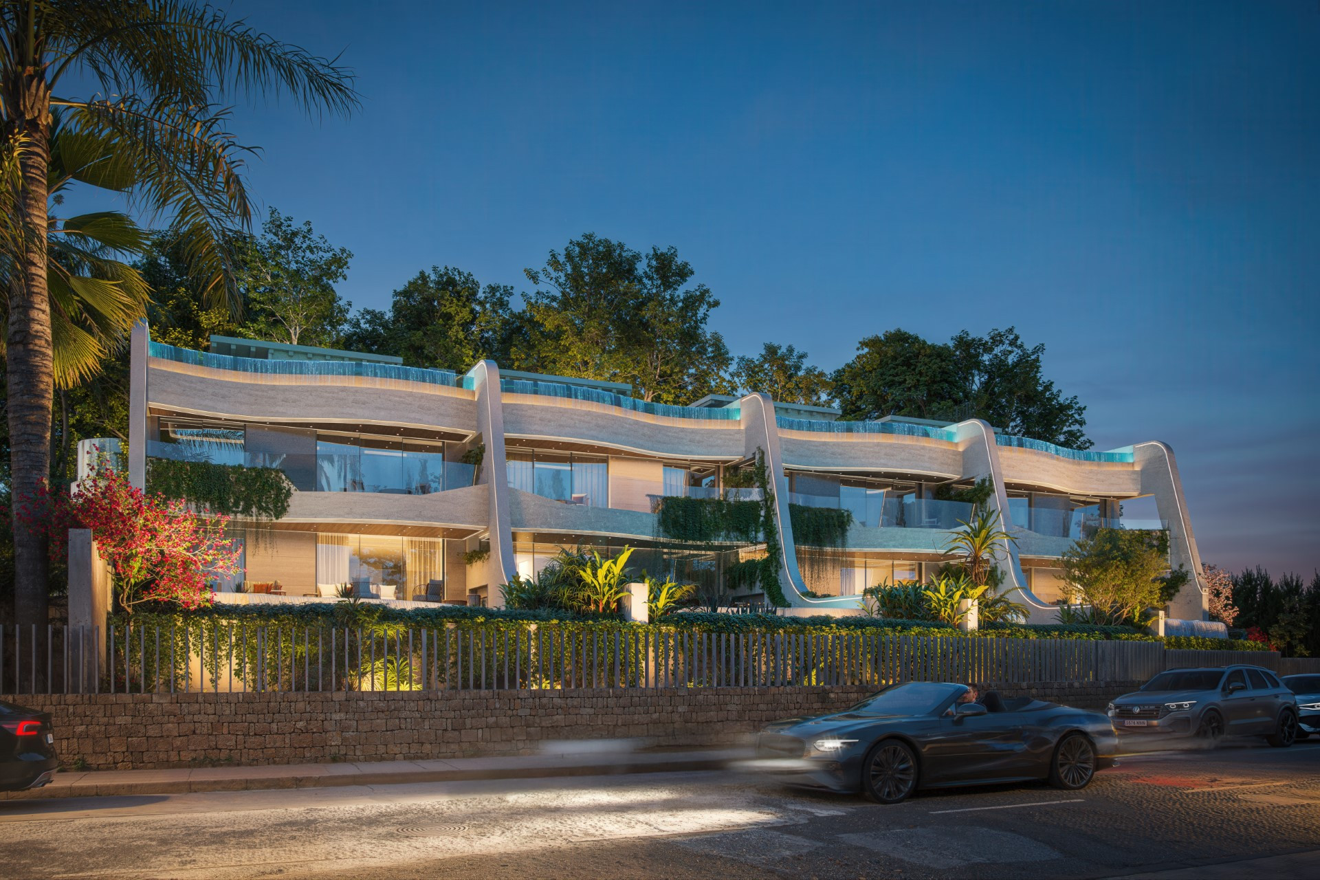 Promoción exclusiva de 8 unidades completamente nuevas, cerca del Hotel Puente Romano, en la Milla de Oro de Marbella.