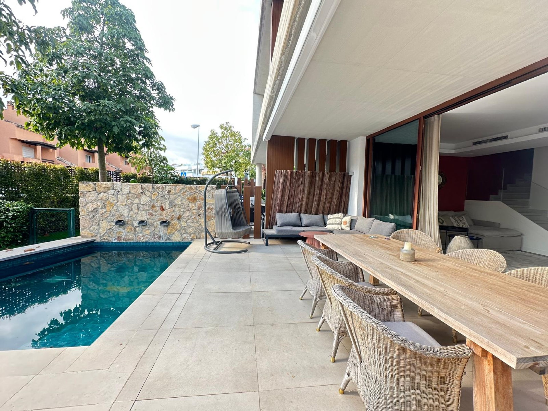 Exquisite recently built townhouse with private pool in The Collection on Marbellas Golden Mile